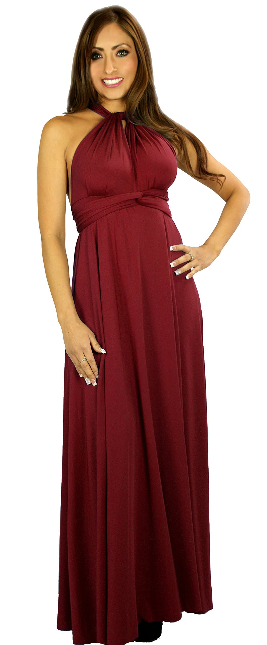 Marsala Women's Convertible Infinity Dress Long Maxi Full Length