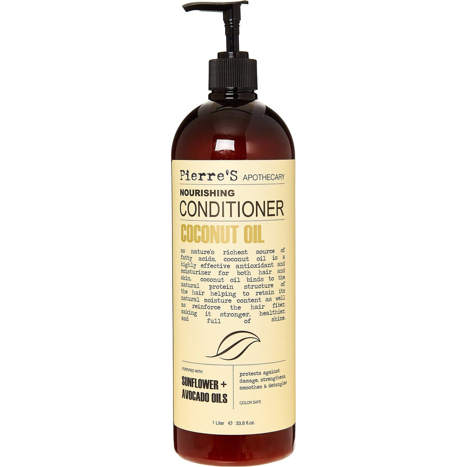 Pierre's Apothecary Women's Coconut Oil Nourishing Conditioner, 33.8 oz.