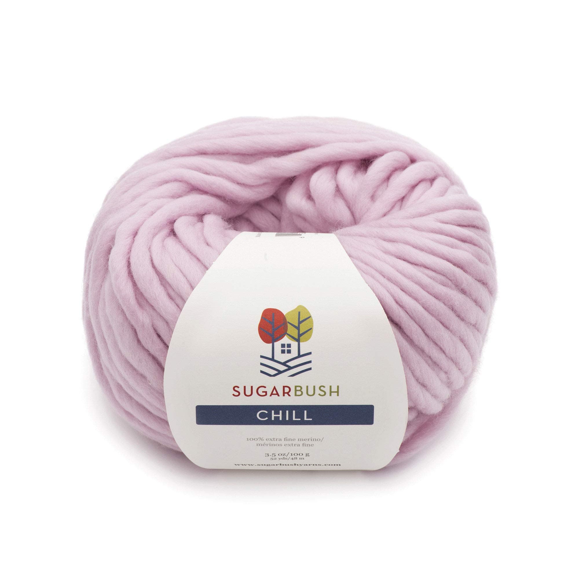 Sugar Bush Yarn Chill Extra Bulky Weight, Fire Pink
