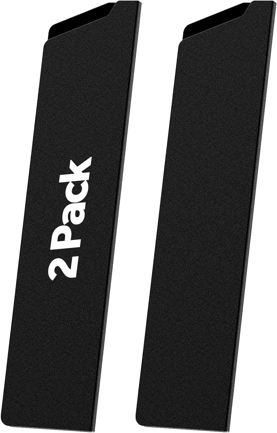LUYAO 2 Pack Universal Waterproof Blade Edge Cover Knife, Chef Knife Sheath Set, Sleeves Protectors Guards for Kitchen Knives Extra Strength, Black