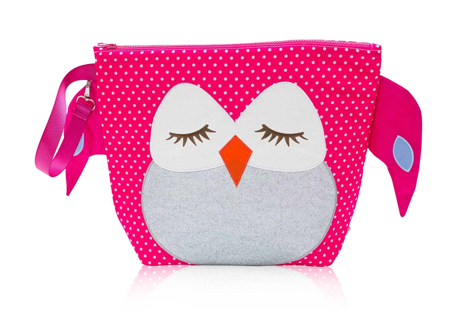 Kid's Stella Owl Waterproof Wet & Dry Backpack, Pink