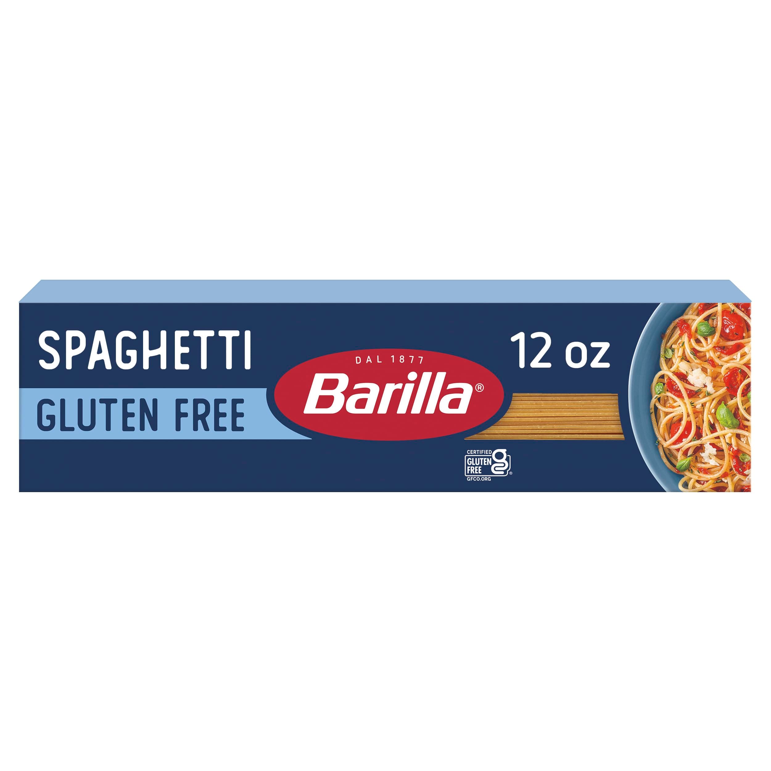 Barilla Gluten Free Spaghetti, 12 Ounce - Non-GMO Gluten Free Pasta Made with Blend of Corn & Rice