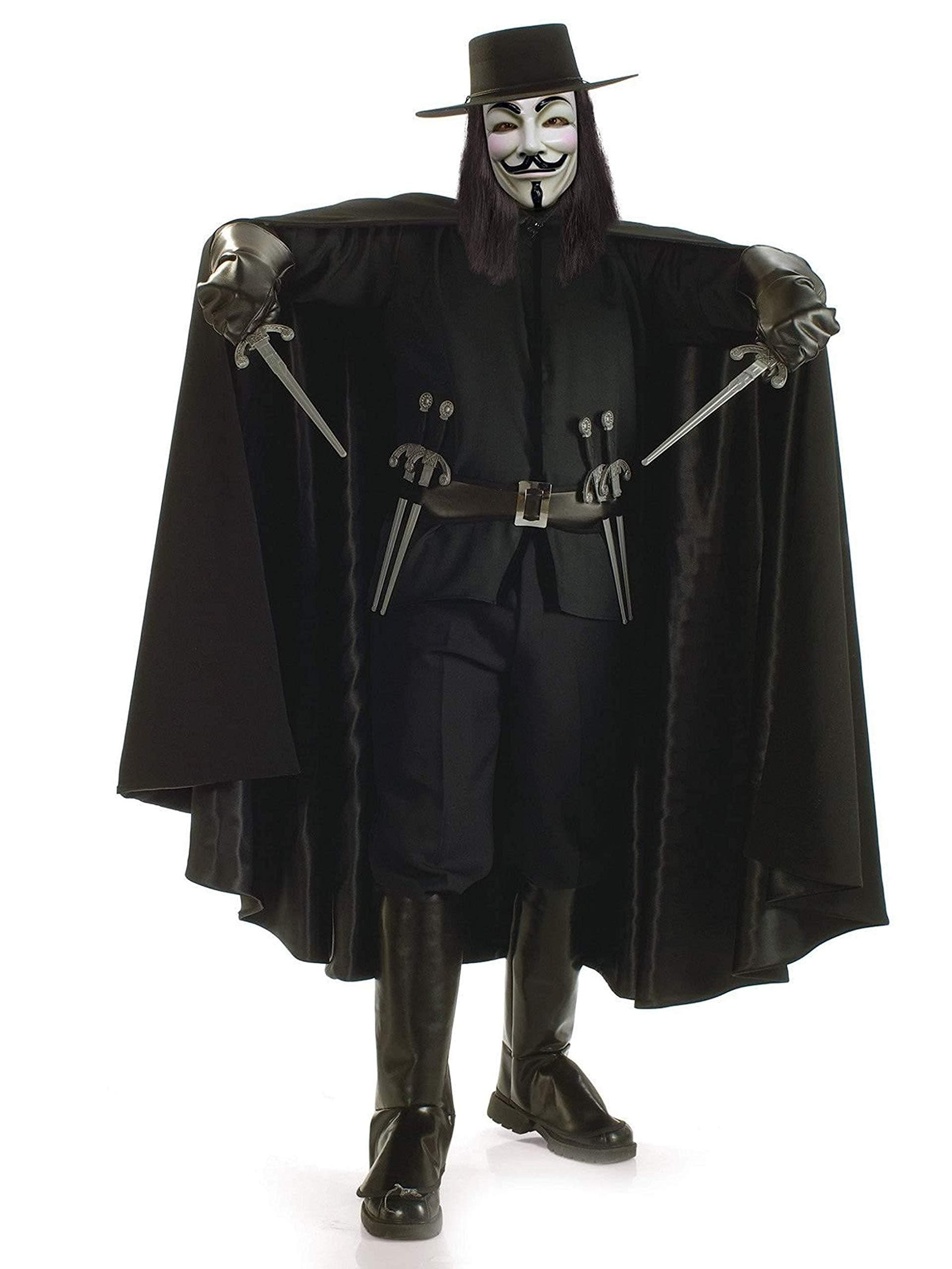 Super Deluxe V for Vendetta Adult Costume - X-Large
