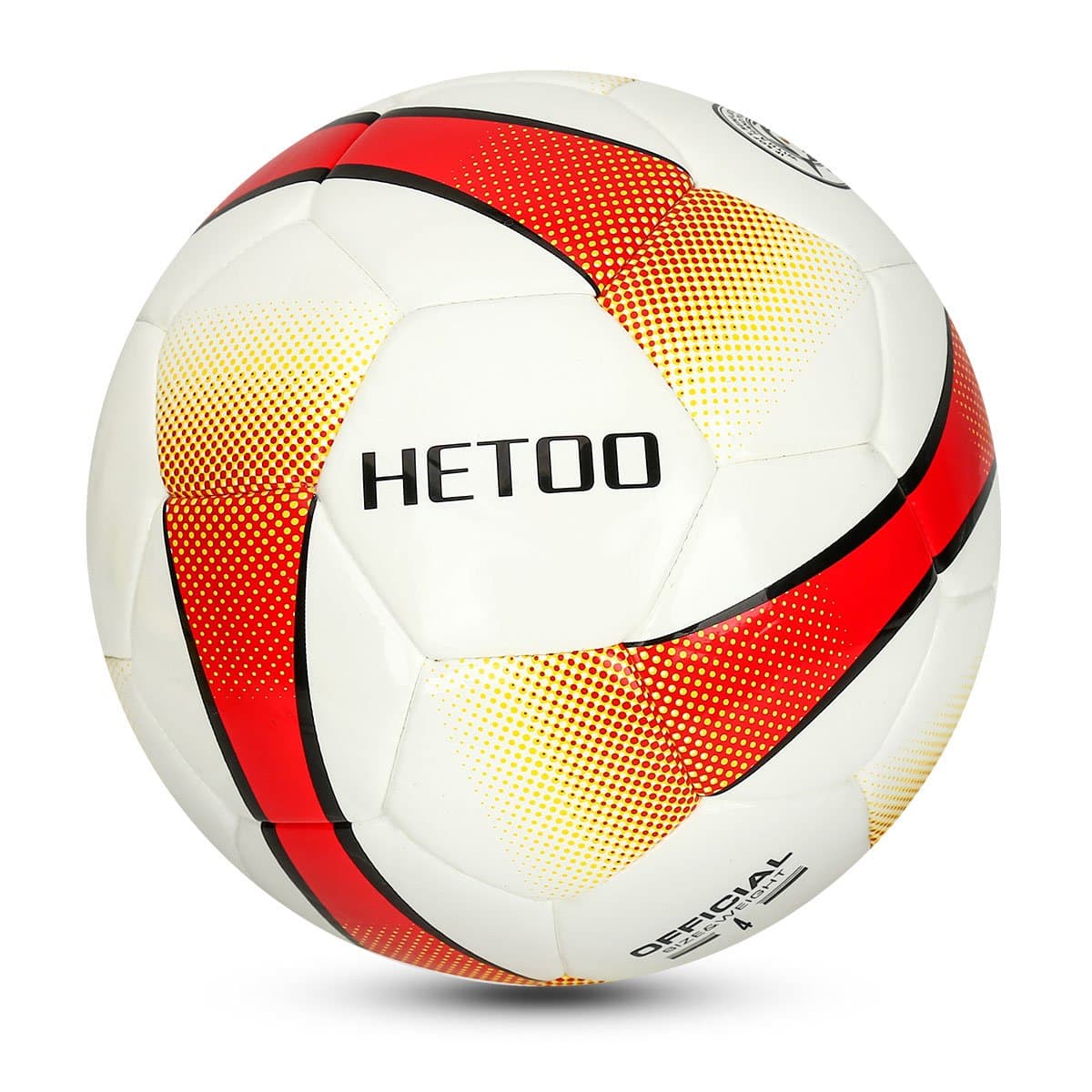 HETOO Waterproof Soccer Ball, Most Reasonable Construction Technology Football for Adult and Kids, Best Outdoor Sports Practice Soccer Ball-Size 5 4 3