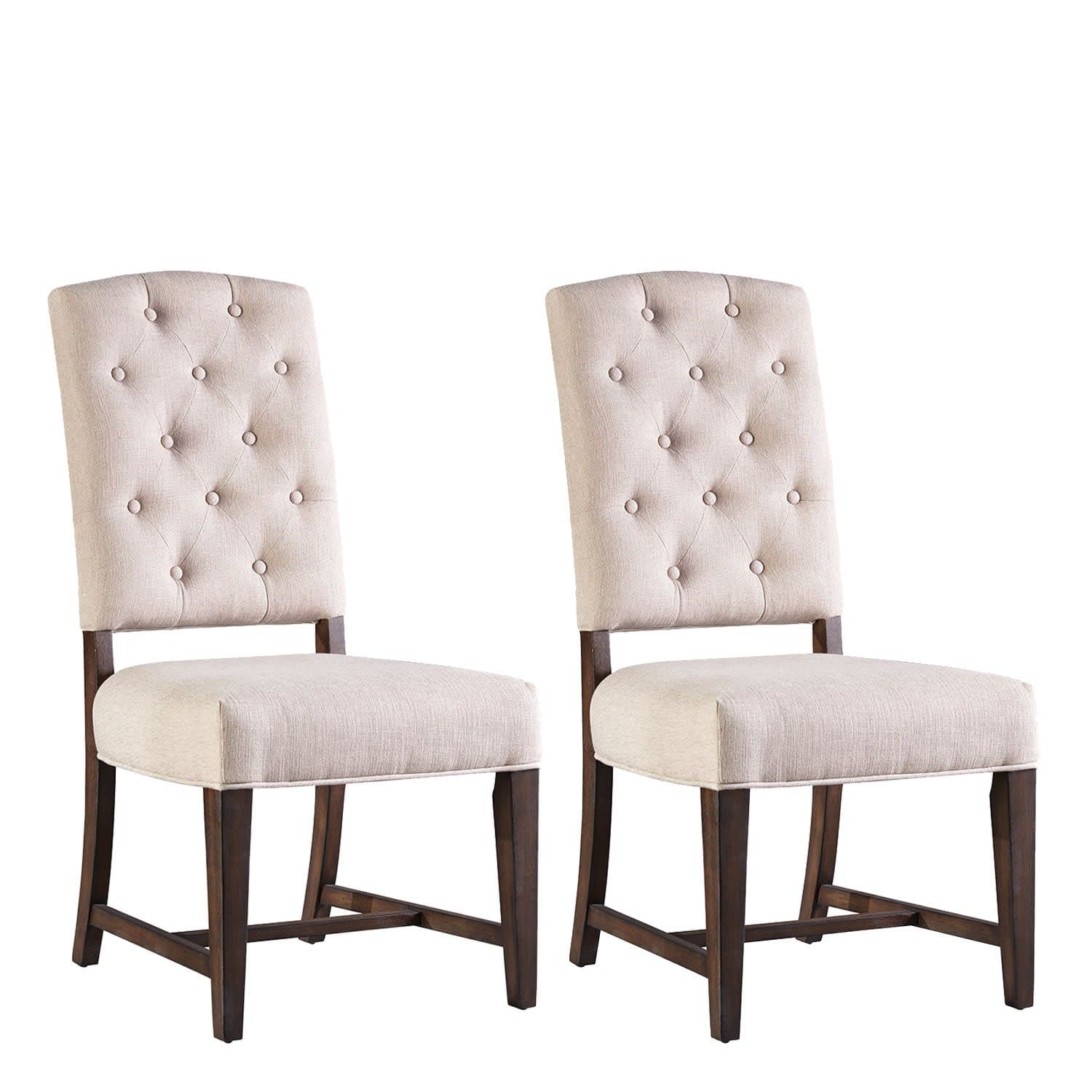 Paisley Court 2-Pack Upholstered Side Chairs, Sand