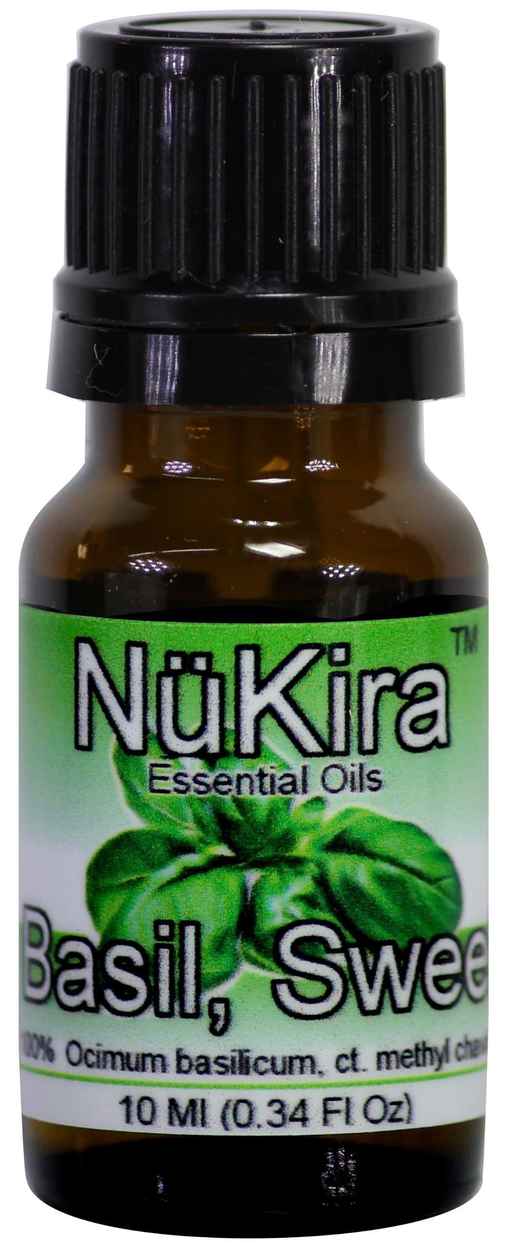 NuKira Basil Sweet Pure Essential Oil, 0.34 Ounce