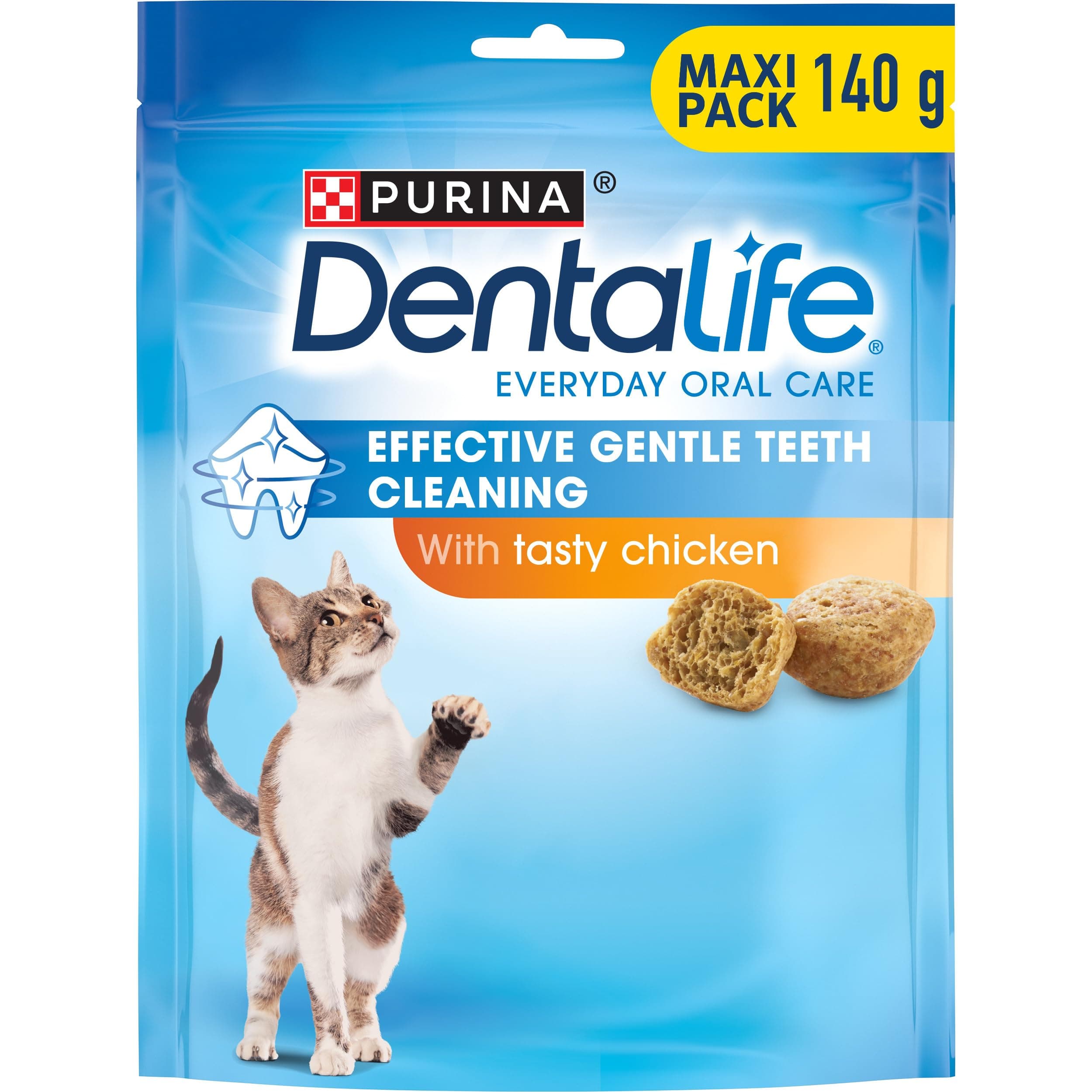 Dental Chicken Cat Treats 140g (Pack of 5)