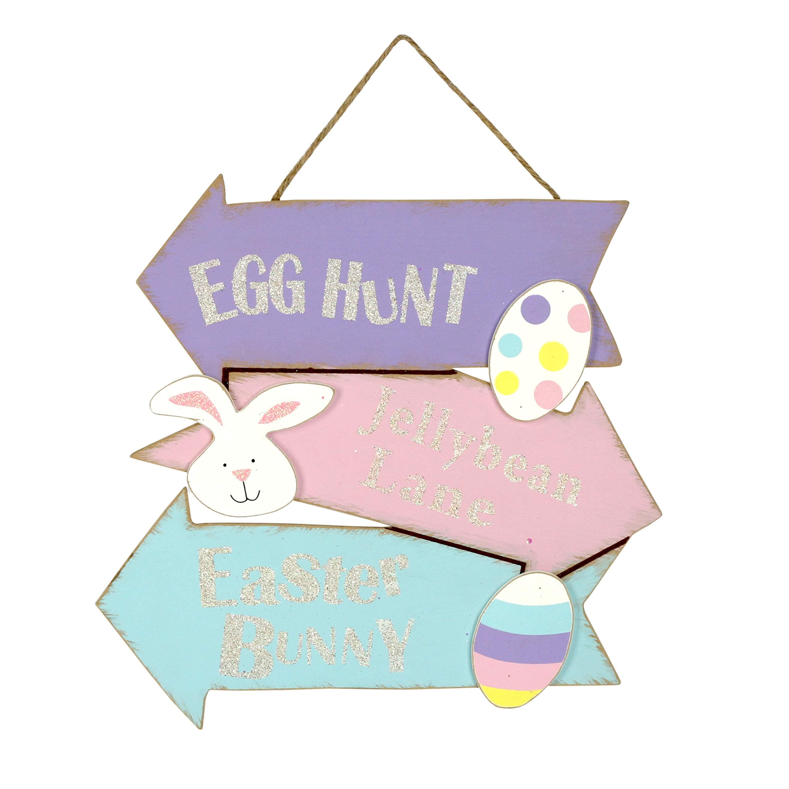 Easter Egg Wall Hanging- Egg Hunt,Jellybean Lane,Easter Bunny Sign