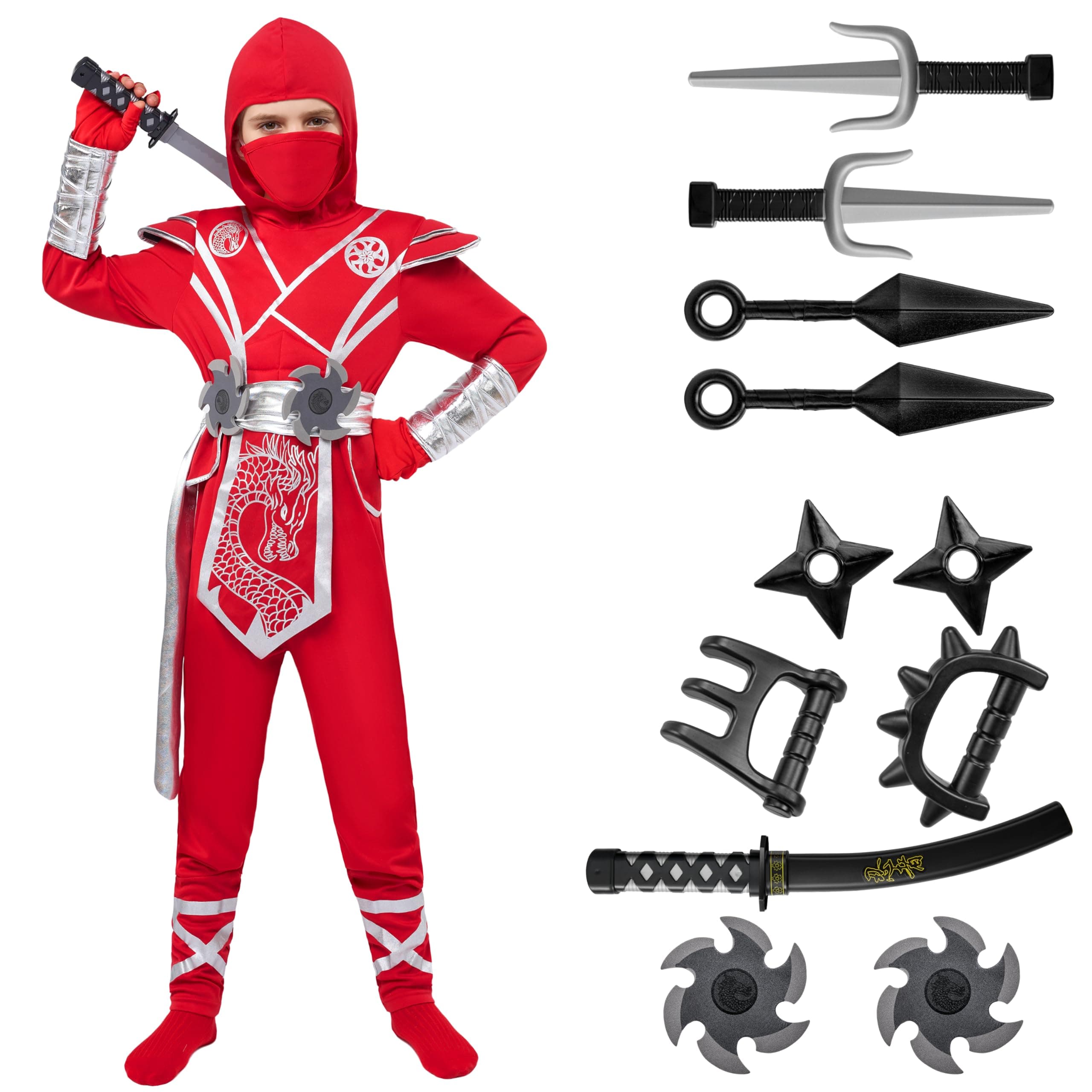 Ninja Dragon Costume Set