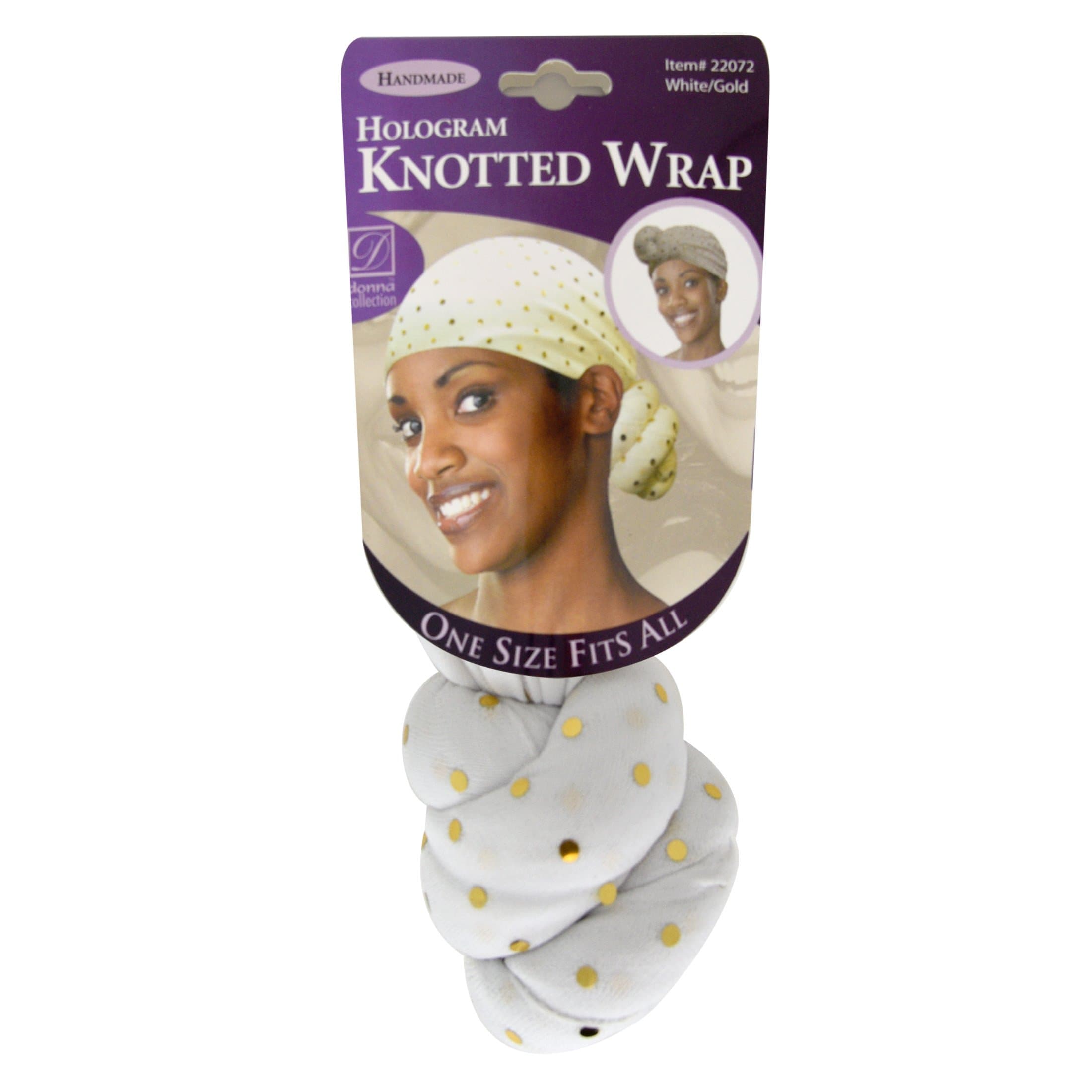 Pre-Tied Knotted Head Wrap Scarf