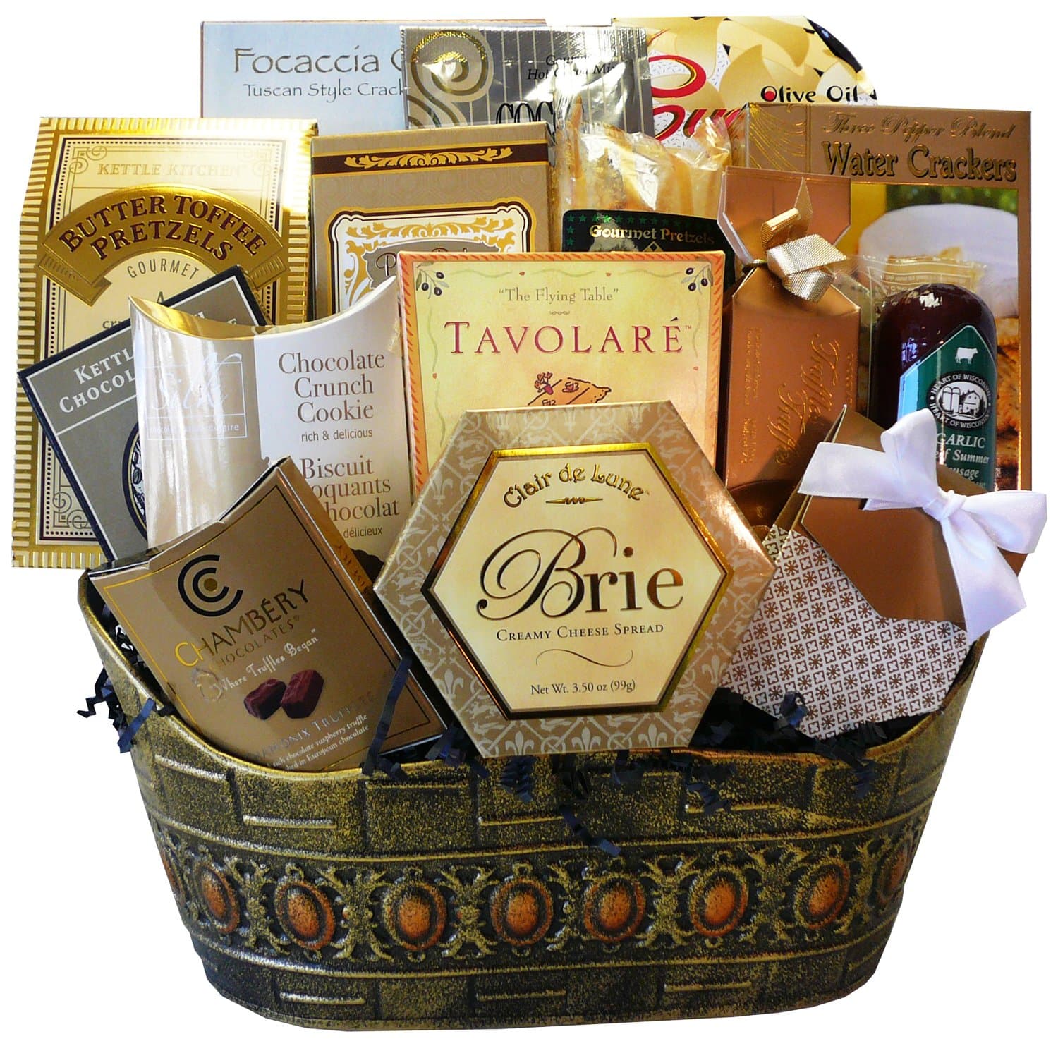 Standing Ovation Gourmet Food Basket (Chocolate Option)