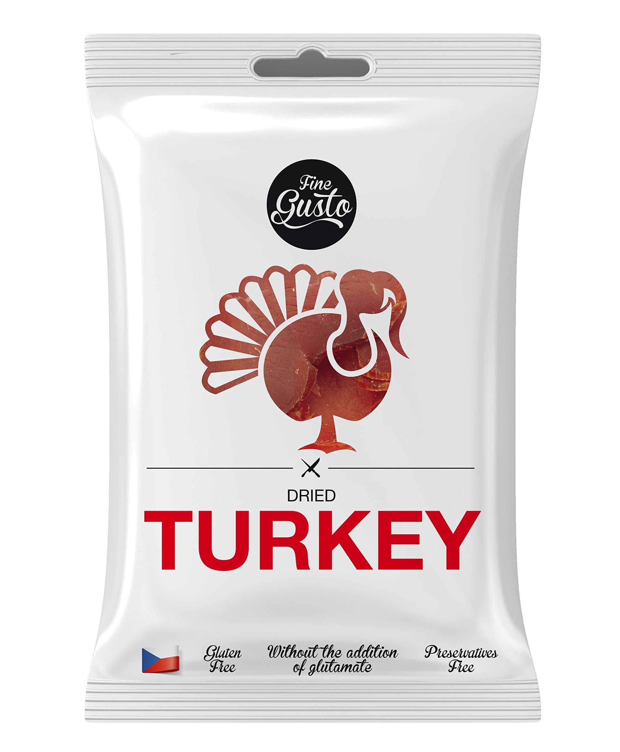 Fine Gusto Jerky Turkey Originall, 2 Pack (2 x 100 g)…