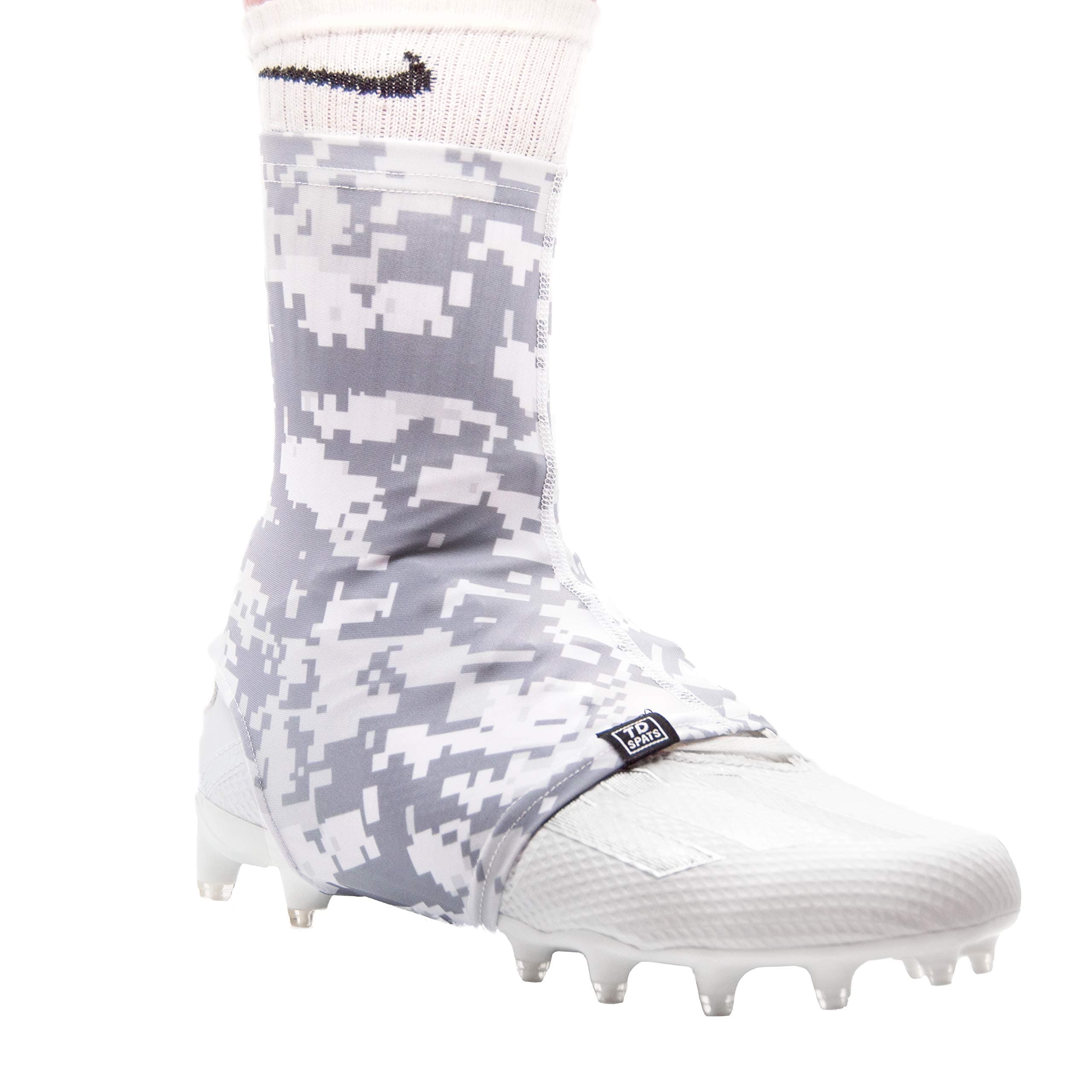 TD Spats Football Cleat Covers - Premium Wraps for Cleats | for Football, Soccer, Field Hockey, or Turf