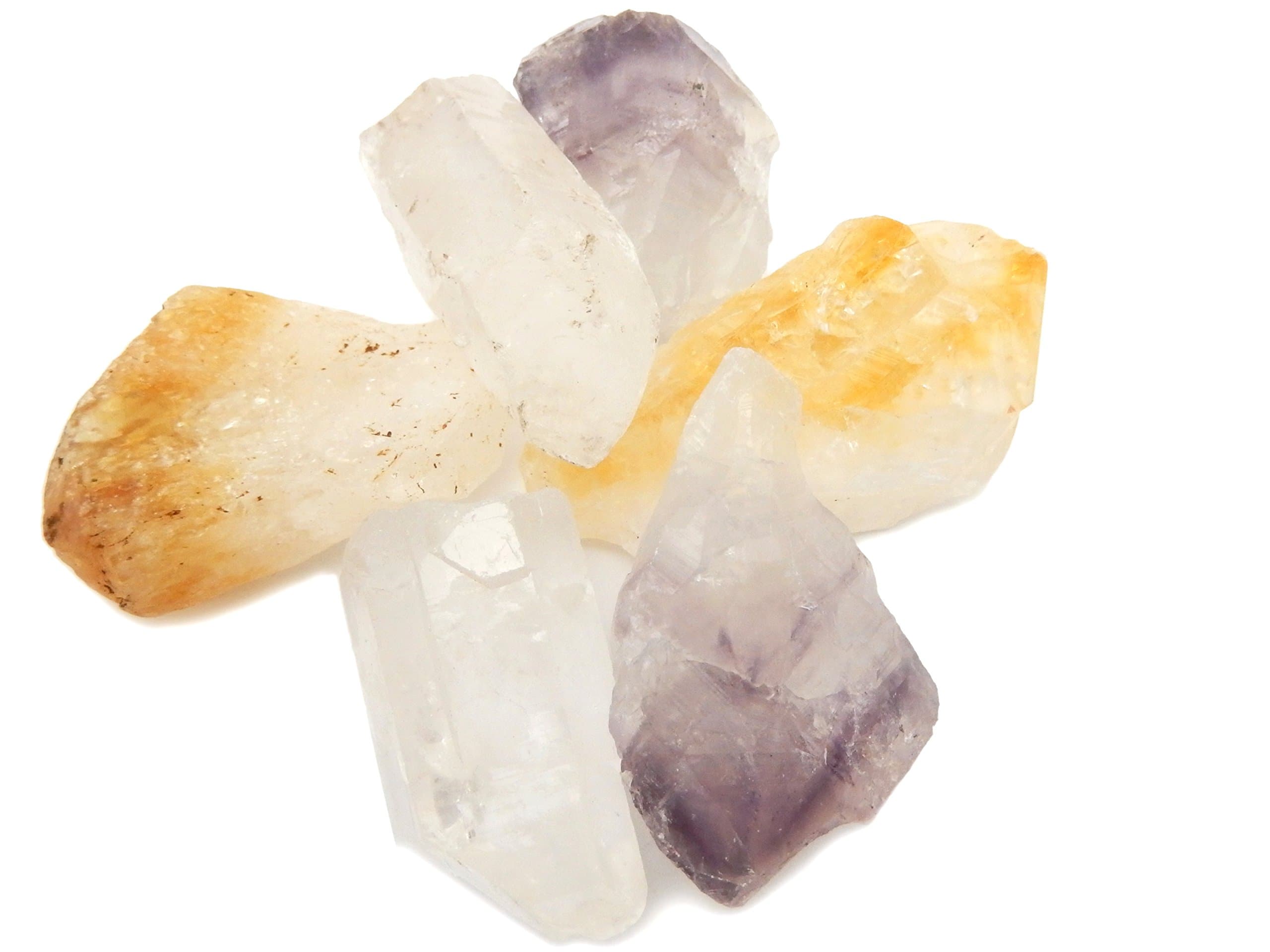 Natural Triple Energy Stones Collection ~ Gemstones from Brazil w/Exclusive Rock Paradise COA and Information on Tag (Triple Energy)