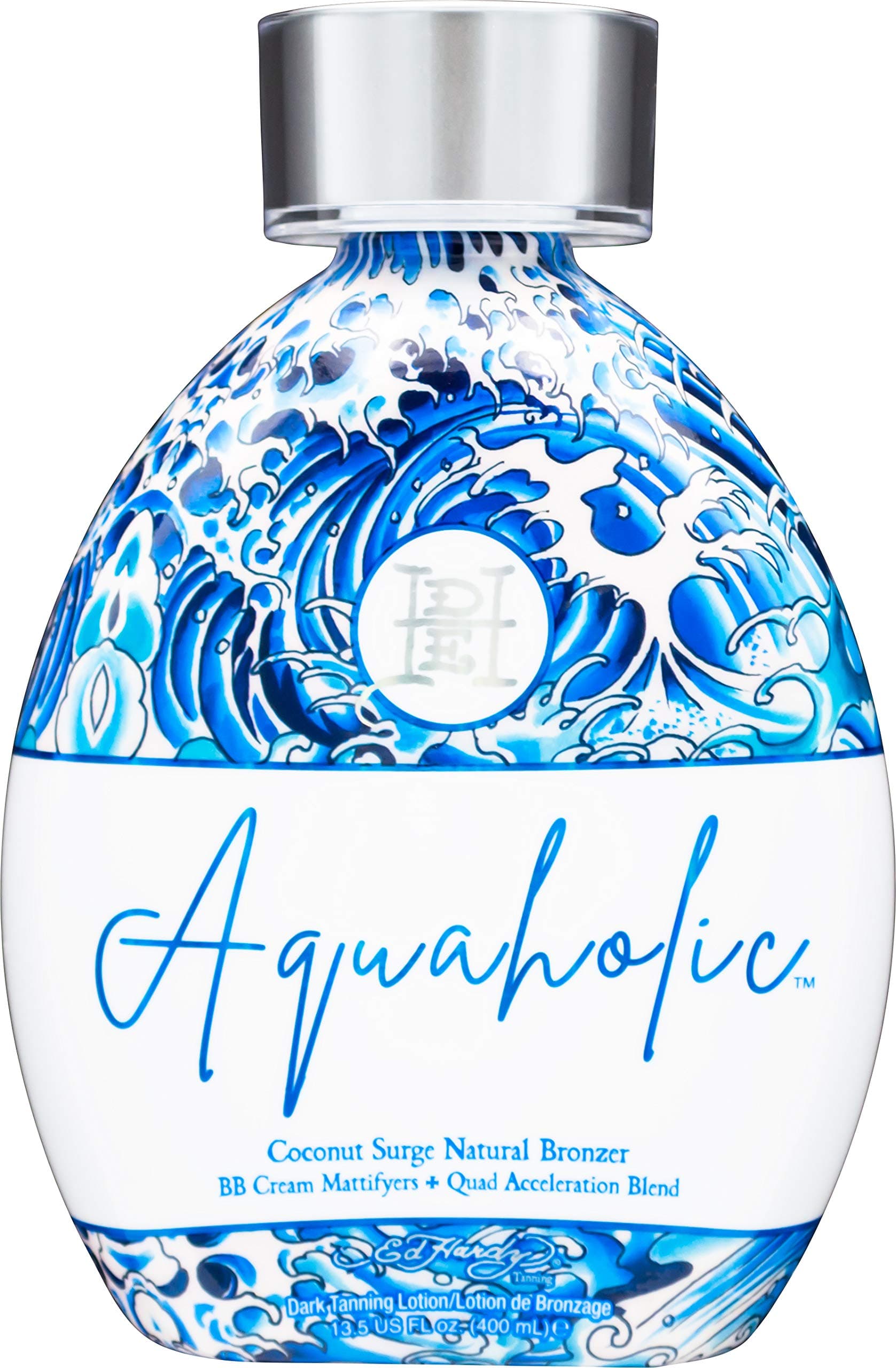 Tanning Aquaholic - Coconut Surge Natural Bronzer Tanning Lotion 13.5 oz.