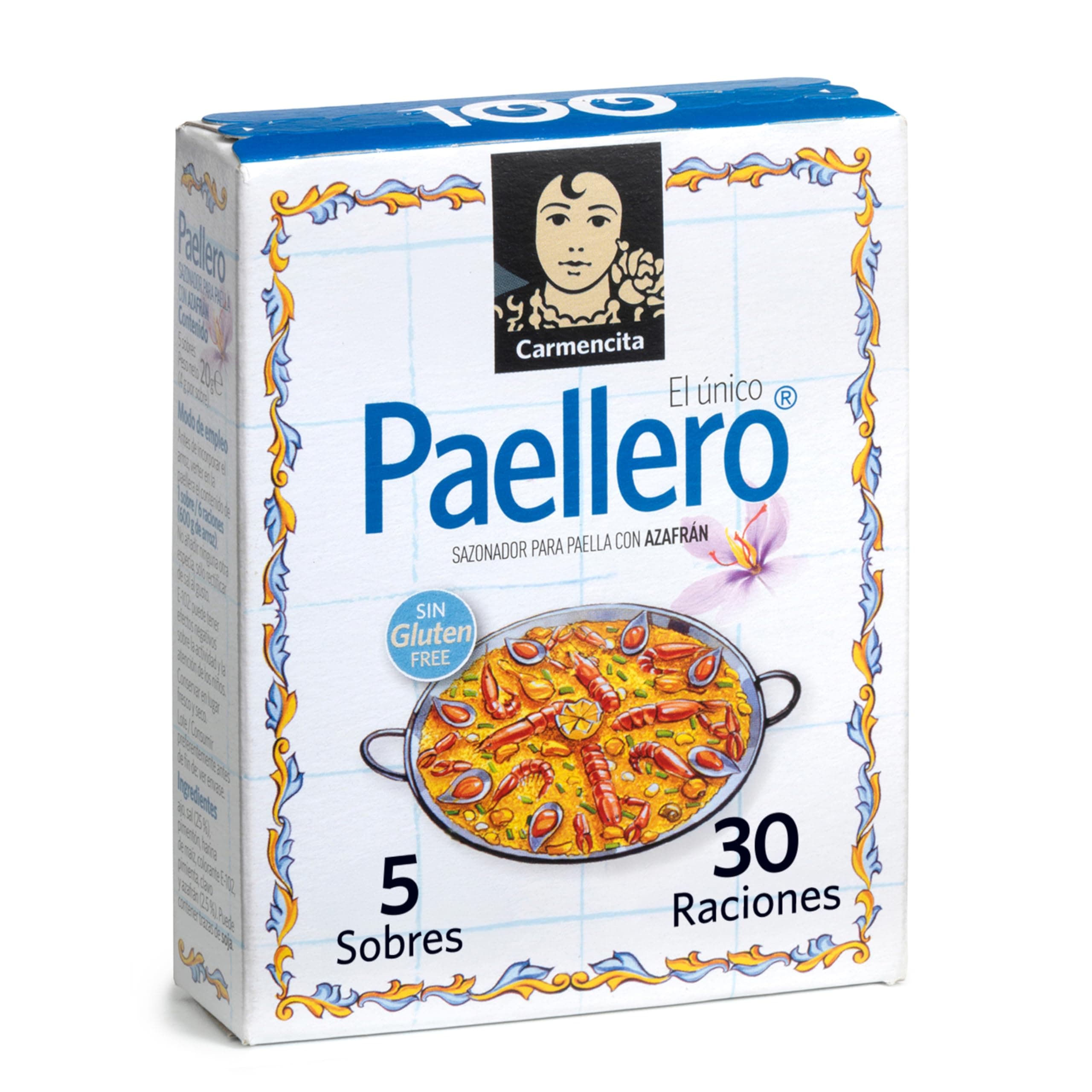 Paellero Paella Seasoning from Spain (5 packets)