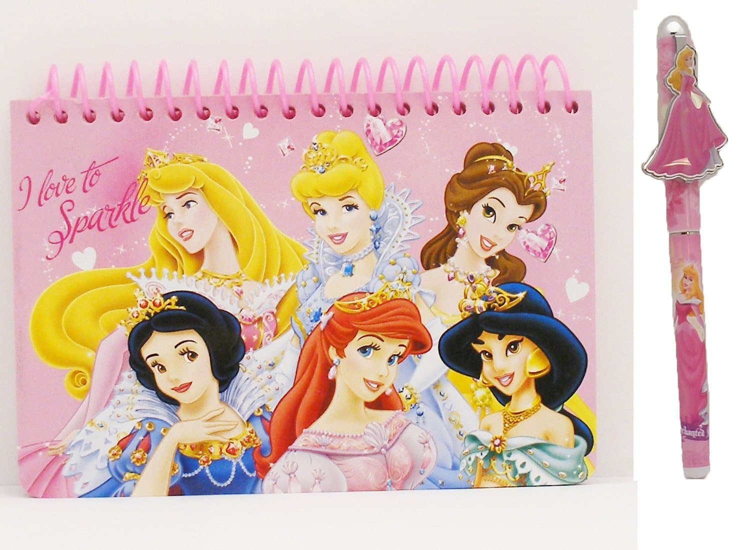Disney Princess Autograph Book with Pen