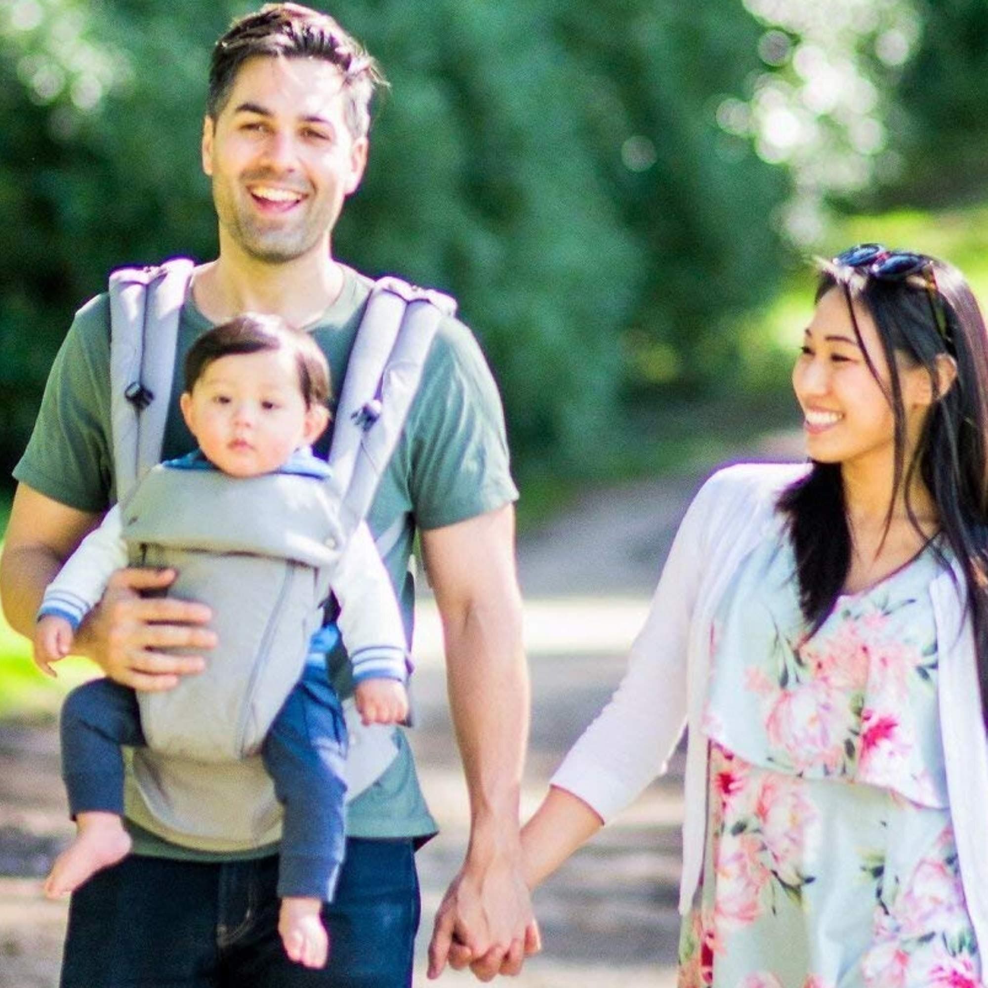 All Seasons 360 Ergonomic Baby Carrier - 6 Position, Easy Breastfeeding, No Infant Insert Needed, Adapt to Growing Baby (Newborn, Infant & Toddler), Best Baby Shower Gift - Patent Pending (Black)