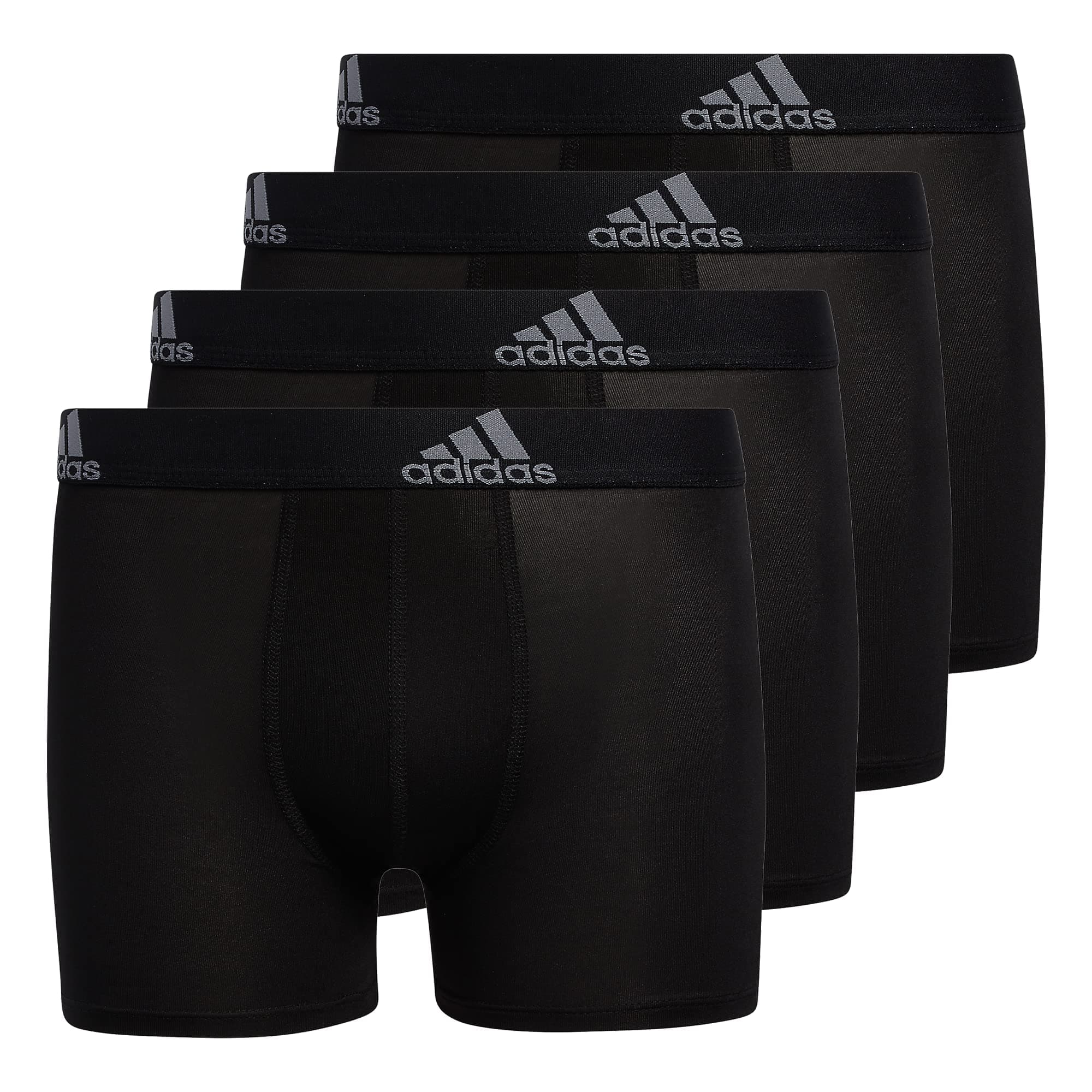 adidas Youth Performance 4-Pack Boxer Brief DISCONTINUED