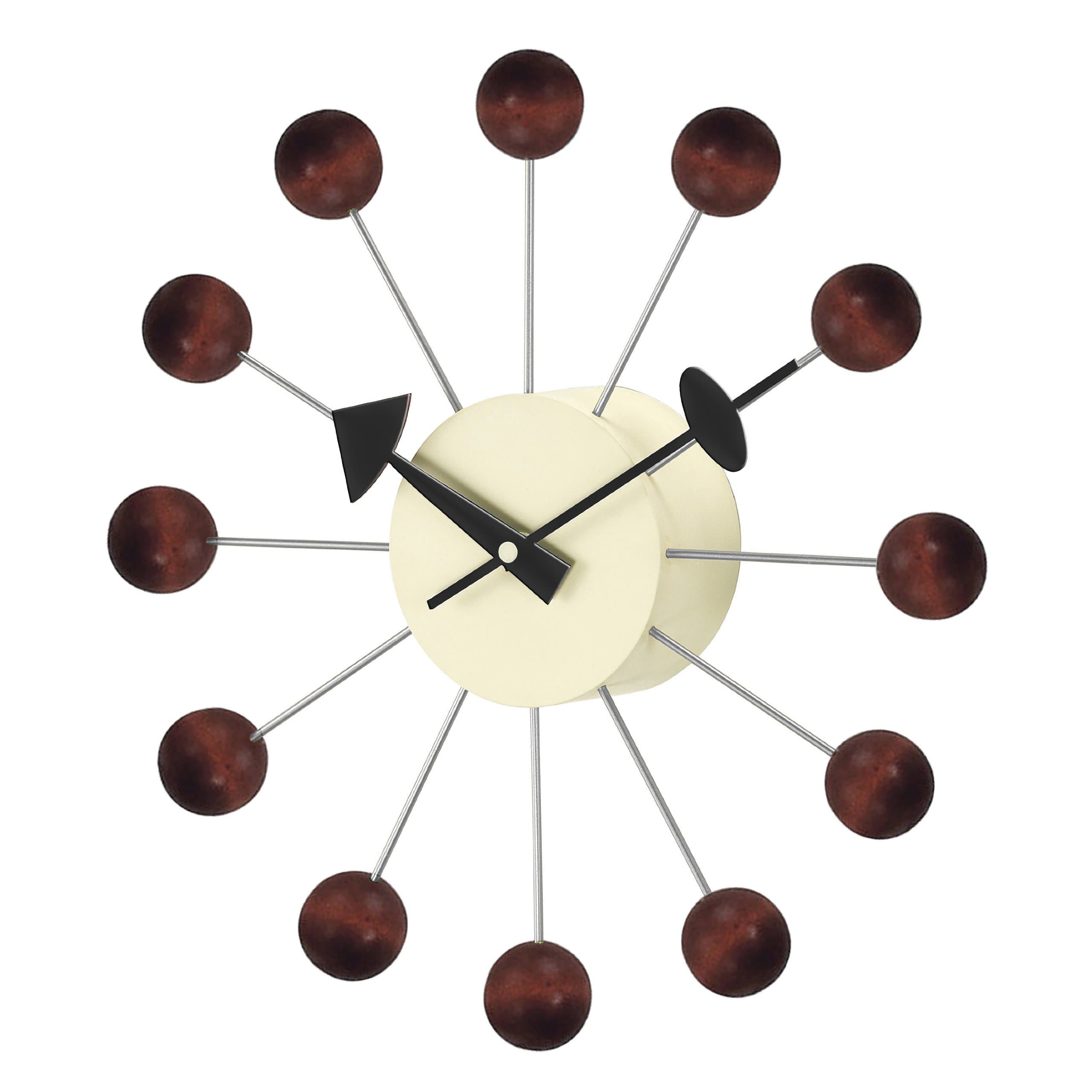 Stilnovo Telechron Ball Clock, Walnut