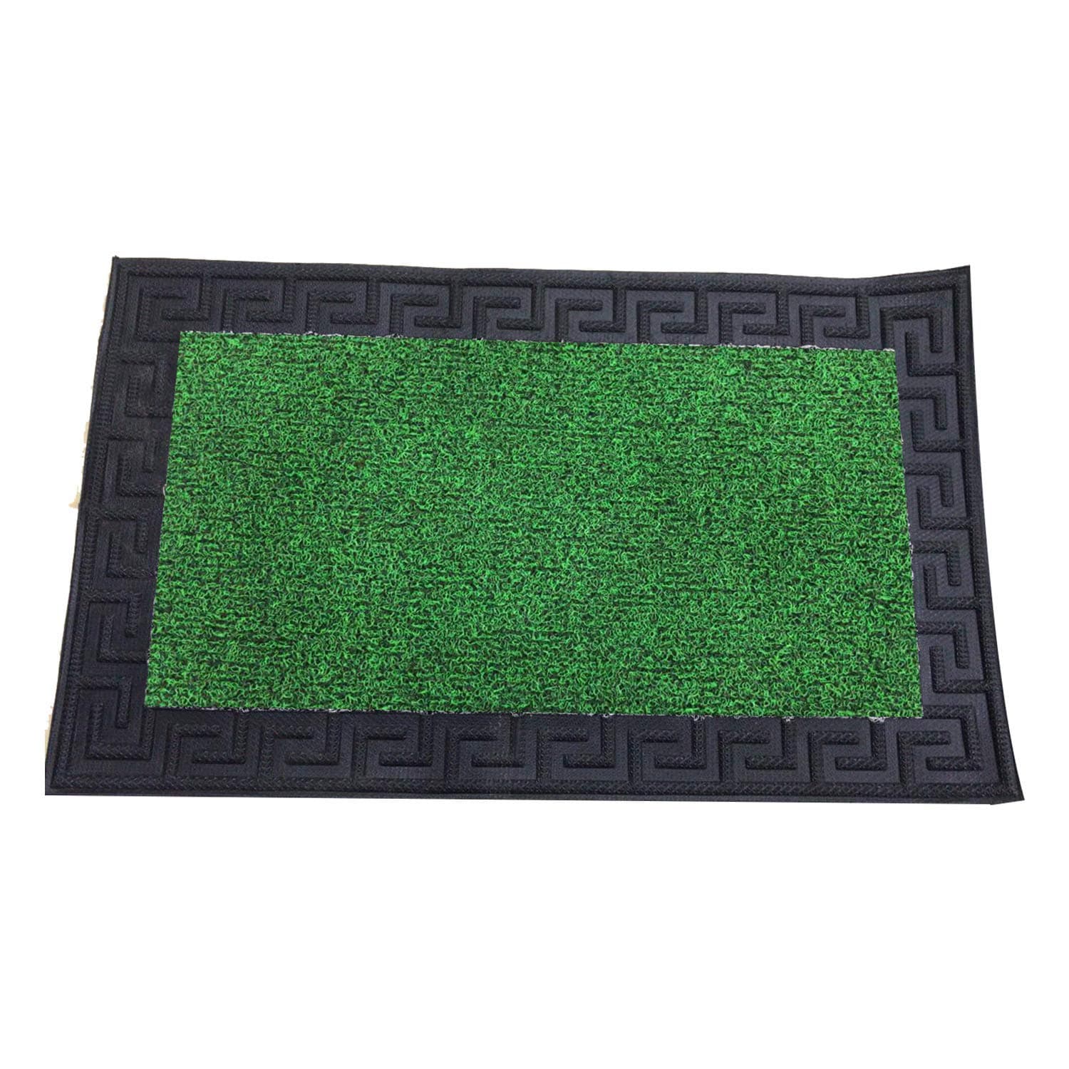 ORILEY Disinfectant Floor Mat Shoe Sole Sanitizing Disinfection Entrance Doormat Pad Feet Scraper Cl (40 cm x 60 cm, Green)