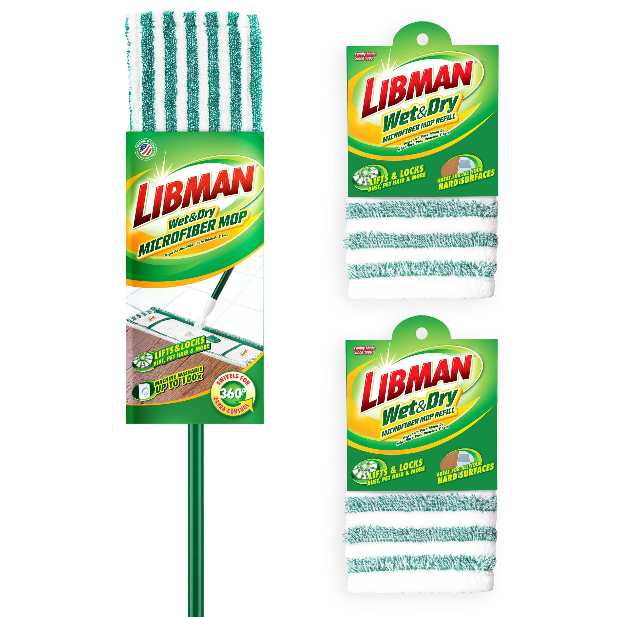 Libman Microfiber Wet & Dry Mop