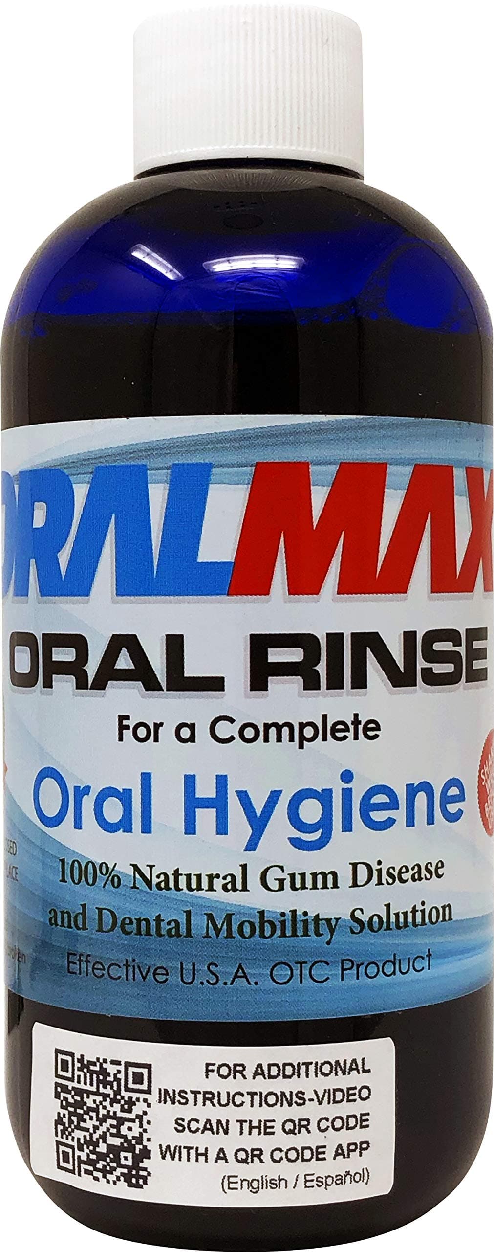 Mouth Rinse - All Natural Astringent for Dental Mobility And Gum Disease - 8 Ounce