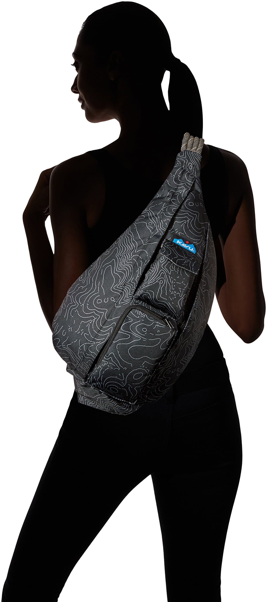 KAVU Original Rope Sling Bag Polyester Crossbody Backpack