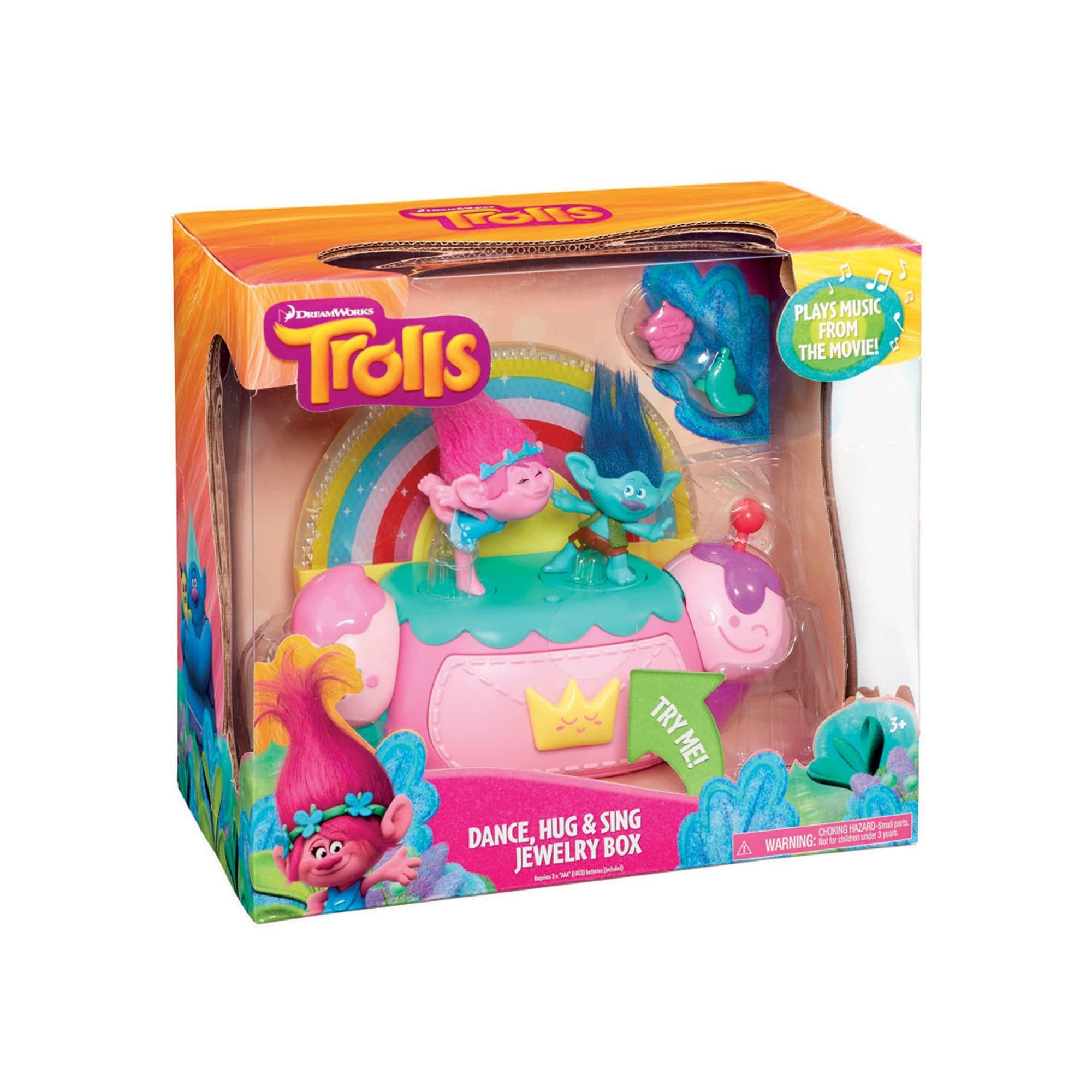 Trolls "Get Back Up Again" Jewelry Box