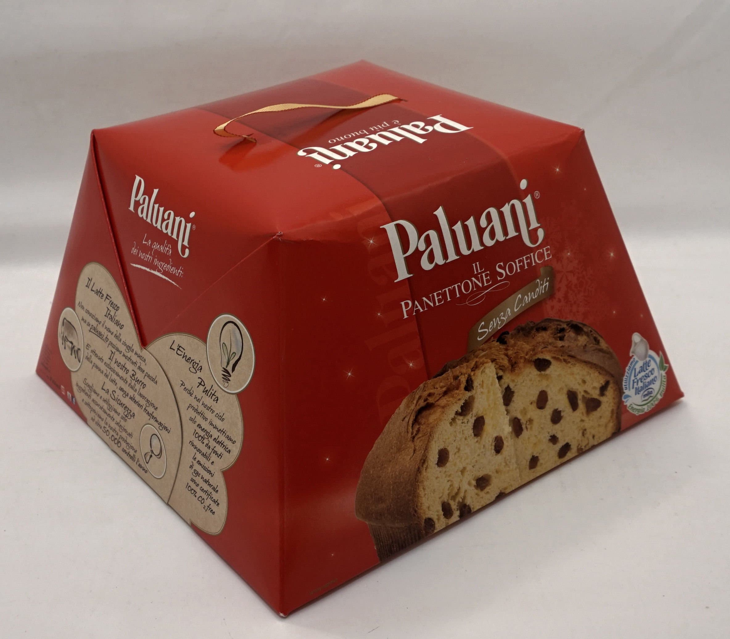Paluani Panettone Soffice Senza Canditi Gr.750