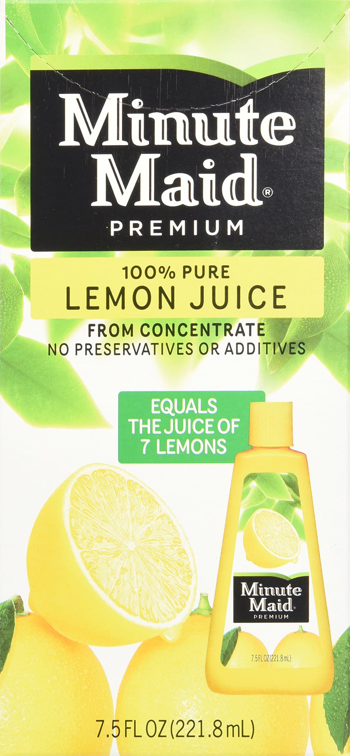 Minute Maid, Lemon Juice, 7.5 Fl Oz Bottle
