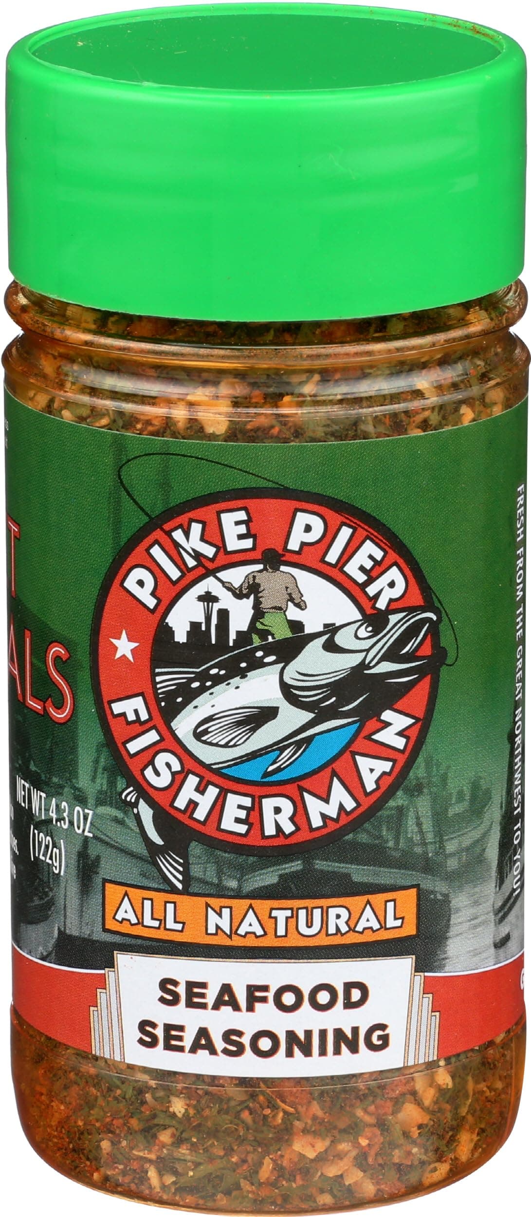 PIKE PIER FISHERMAN Seafood Seasoning (4.3 oz.)