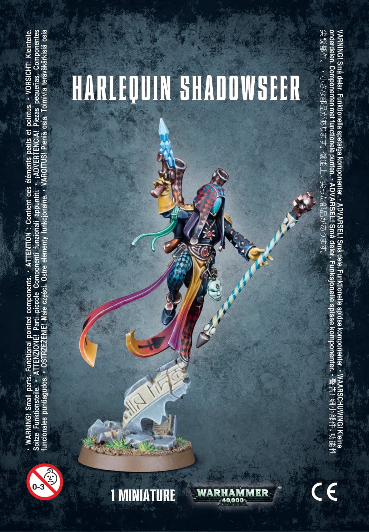 Games Workshop 99070111002 "Warhammer 40,000" Harlequin Shadowseer Action Figure