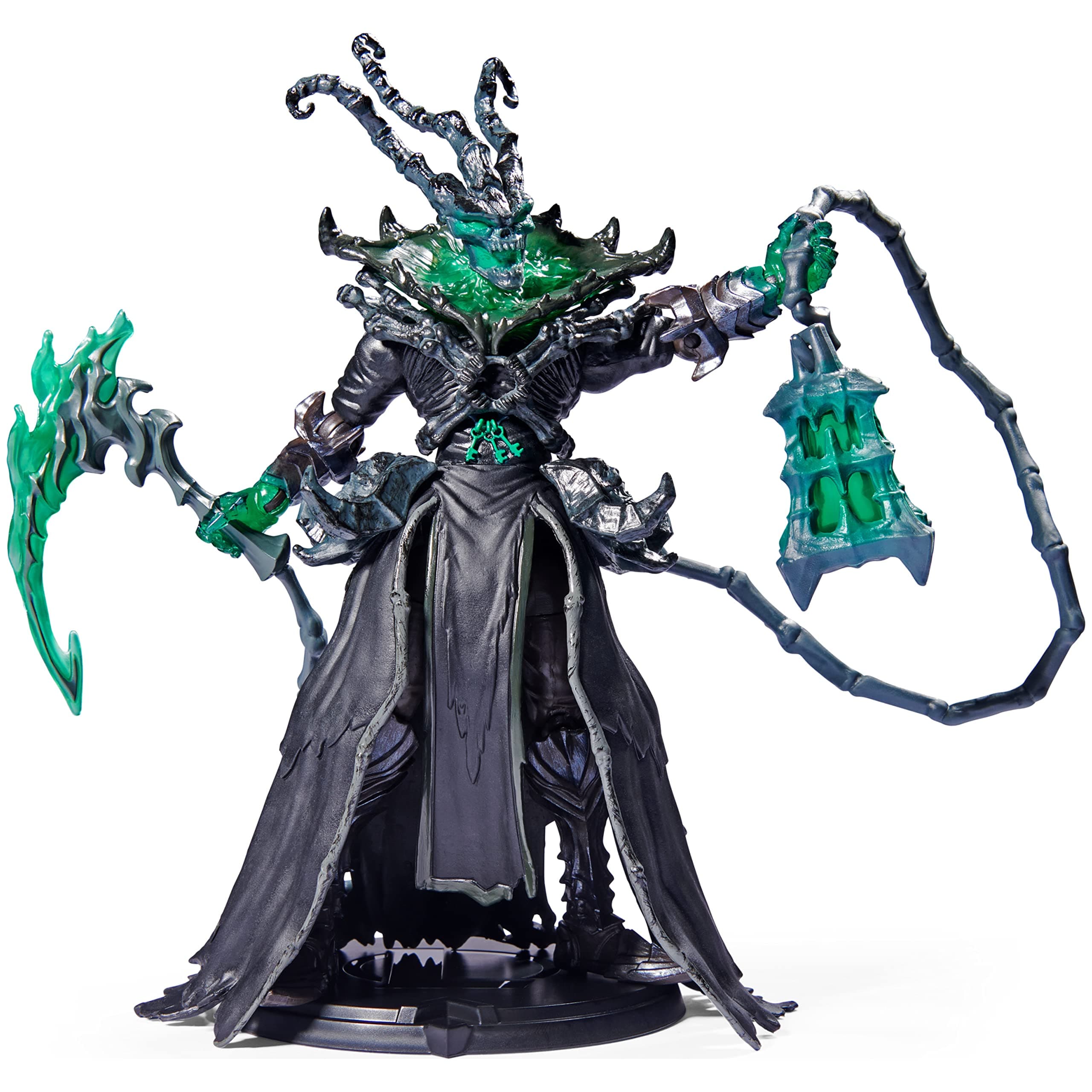 League of Legends, Official Akali Premium Collectible Action Figure with Base, Over 7-Inches Tall, The Champion Collection, Collector Grade, Ages 14 and Up