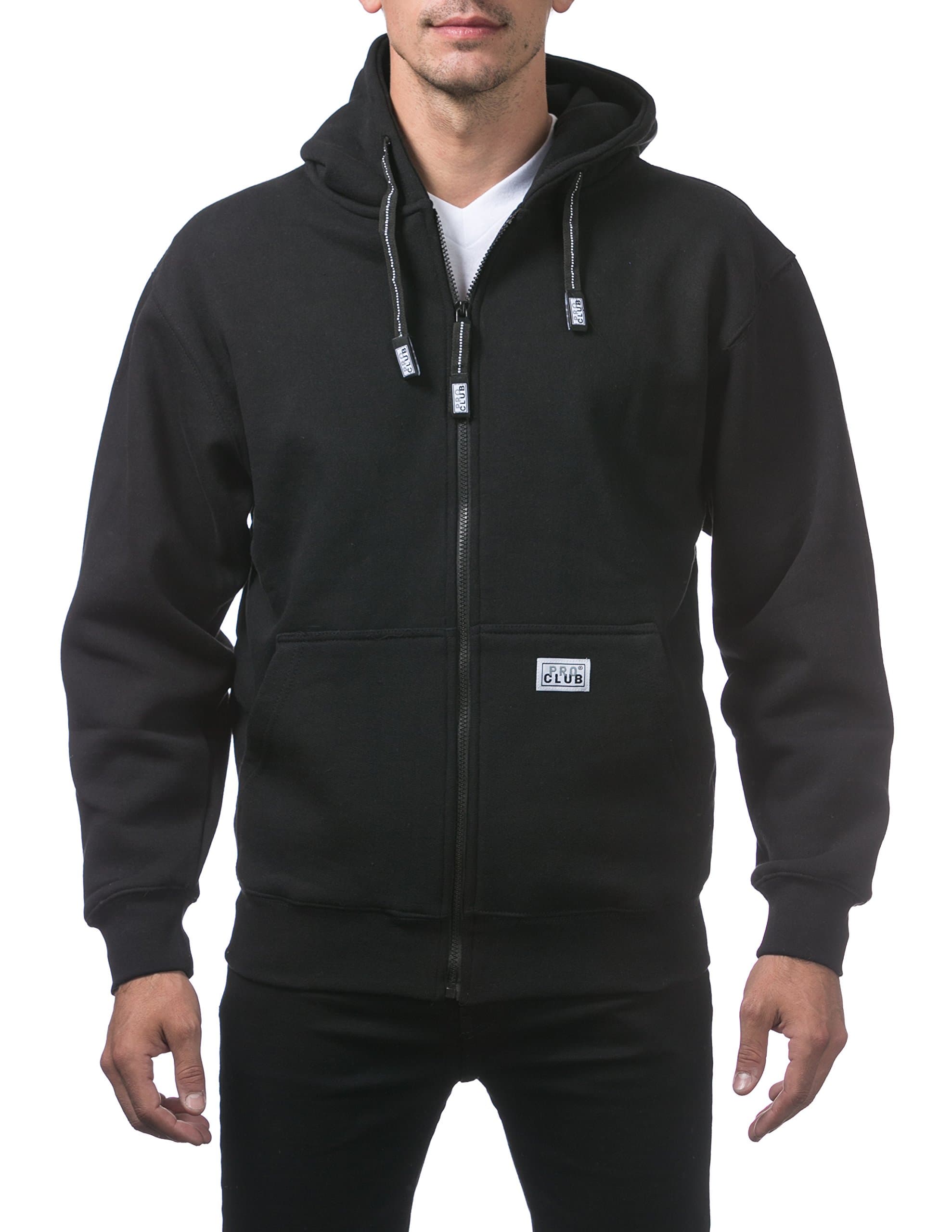 Men's Heavyweight Full Zip Fleece Hoodie
