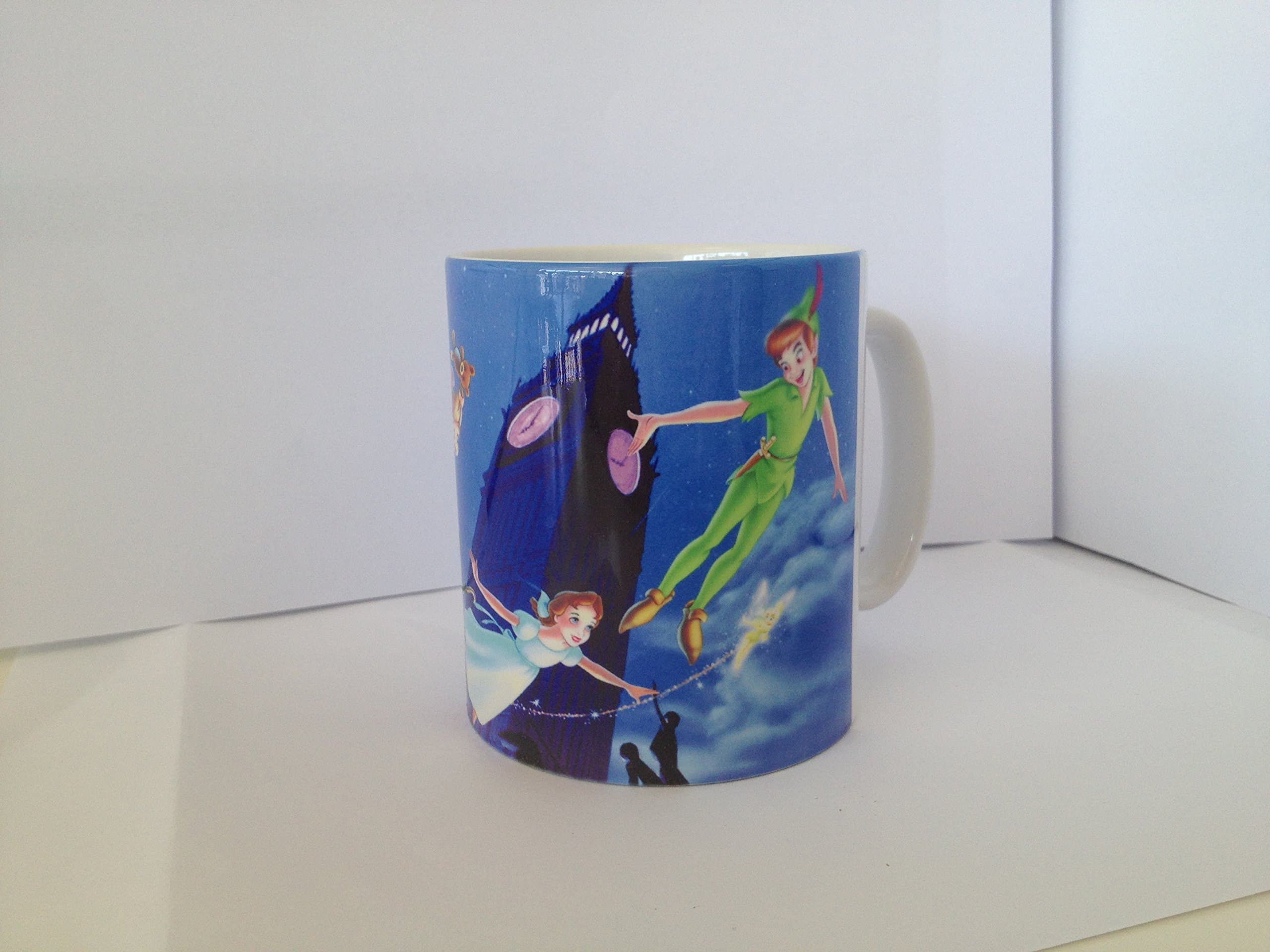 fcf Peter Pan Mug Cup Walt Disney Memorabilia