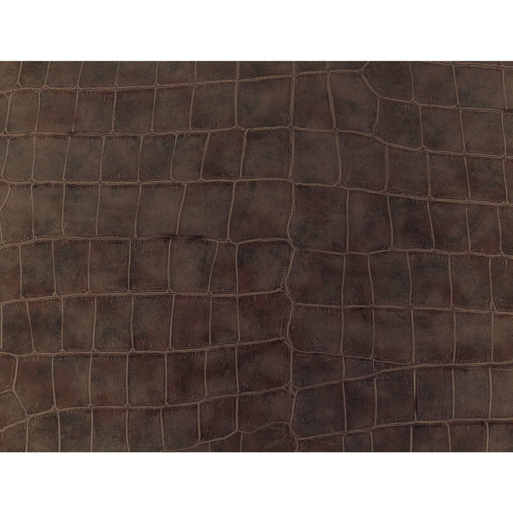 Brewster Home Fashions Crocodile Brown Adhesive Film