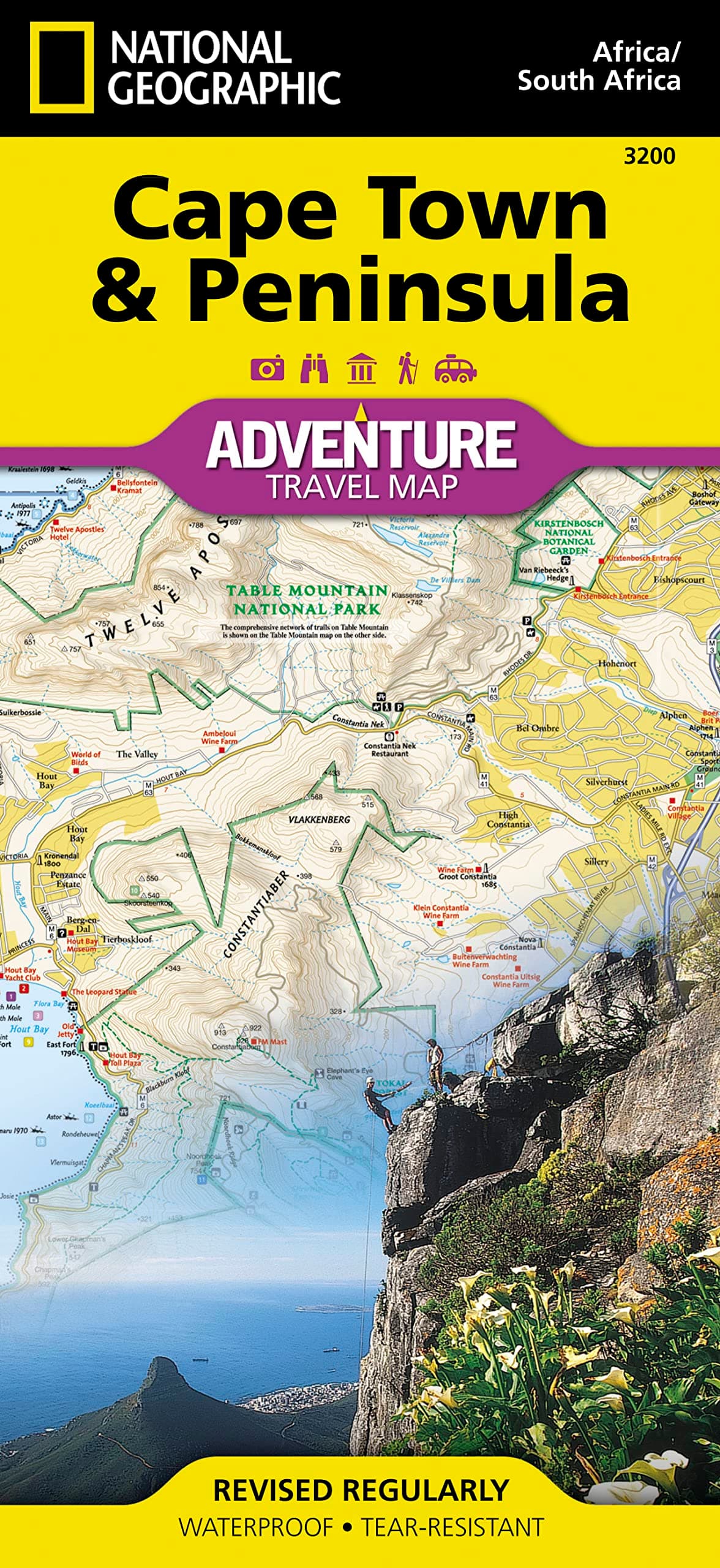 National Geographic Adventure Travel Map Cape Town & Peninsula Africa / South Africa (National Geographic Adventure Map) Map – Folded Map, December 1, 2002
