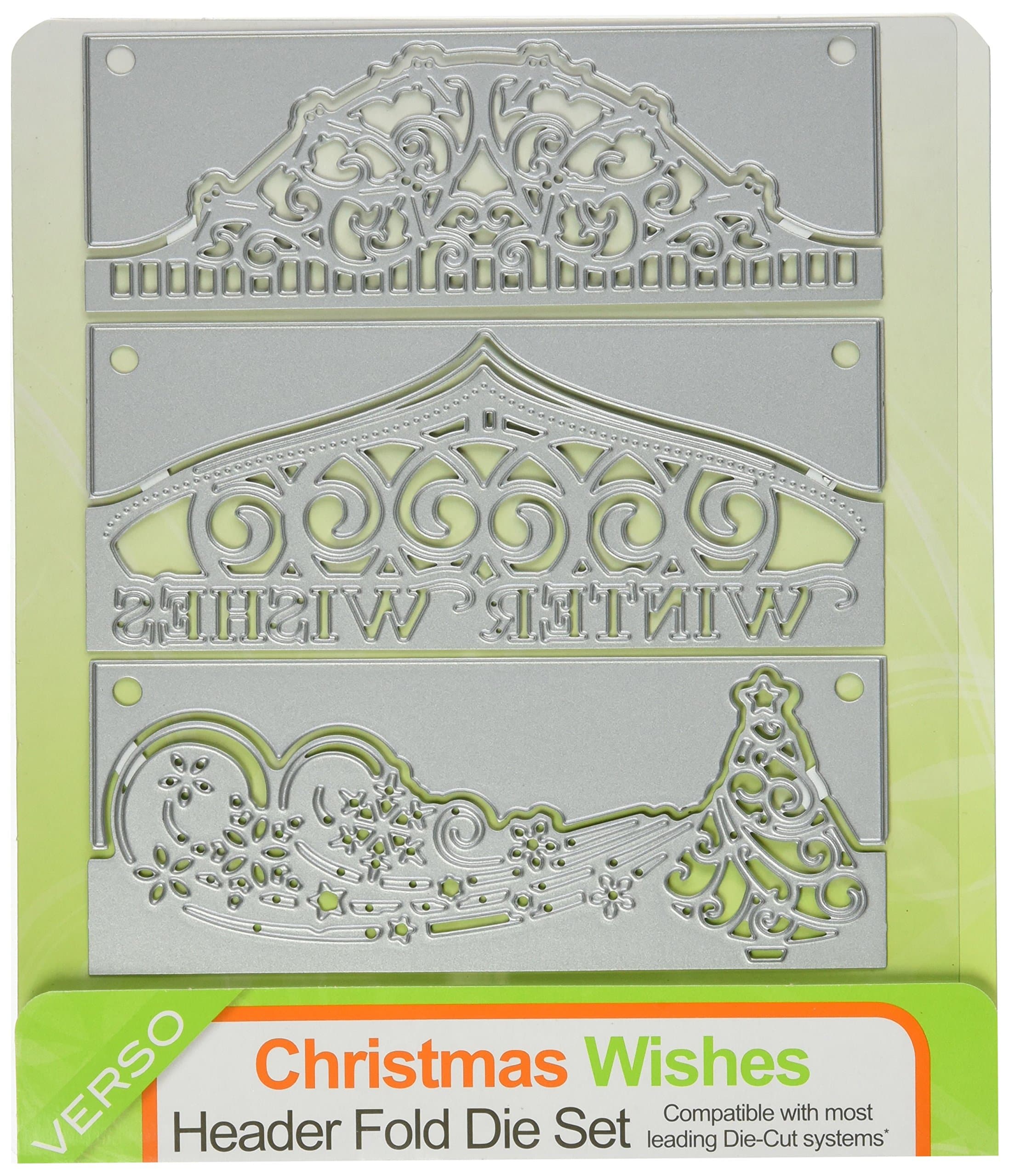 Tonic Studios 598e Header Fold Christmas Wishes Die