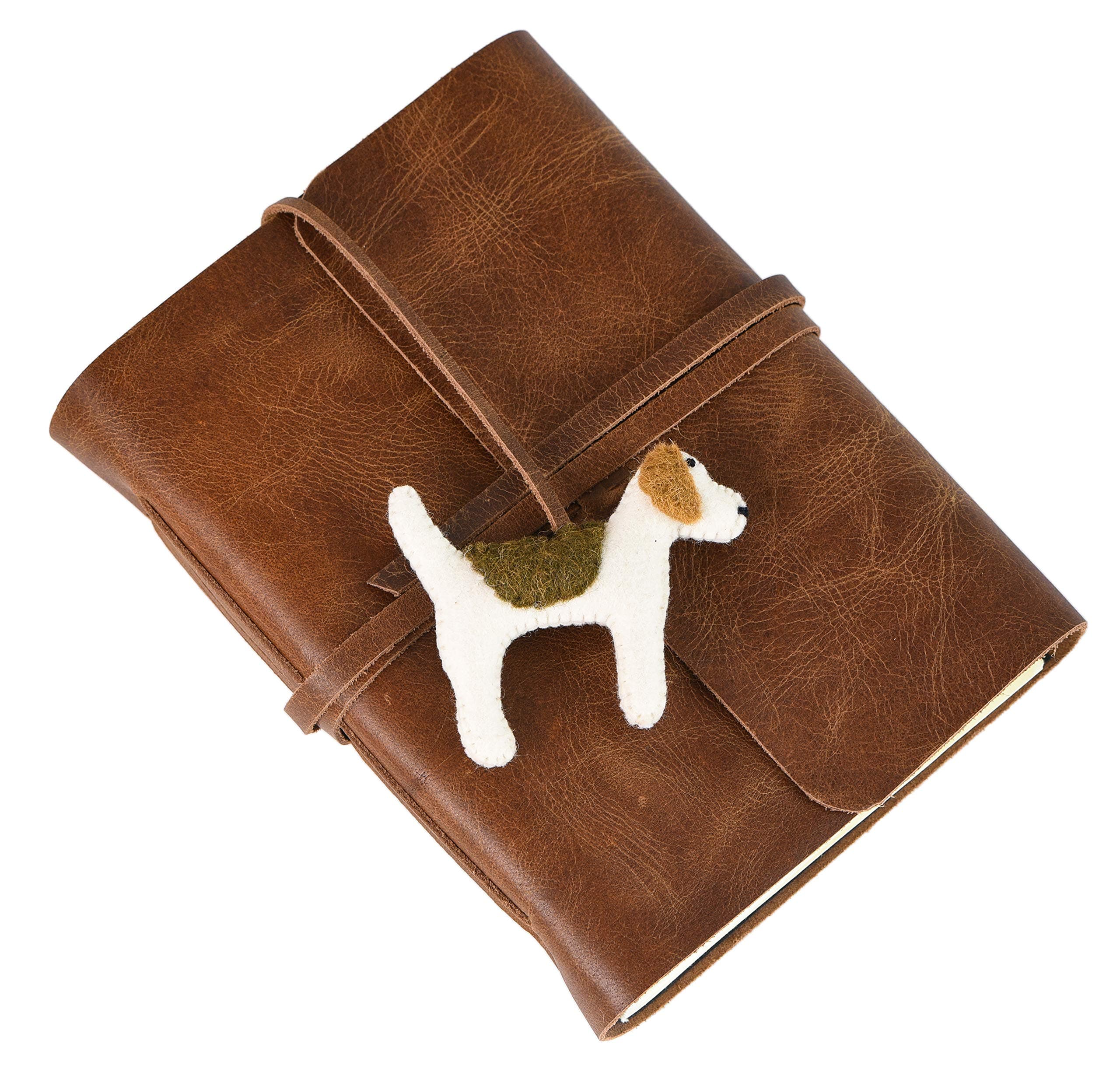 Leather Journal Sketchbook - Handmade Vintage Leather Journal for Women & Men, Best Gift as Leather Notebook, Travel Diary (Brompton Cocoa)