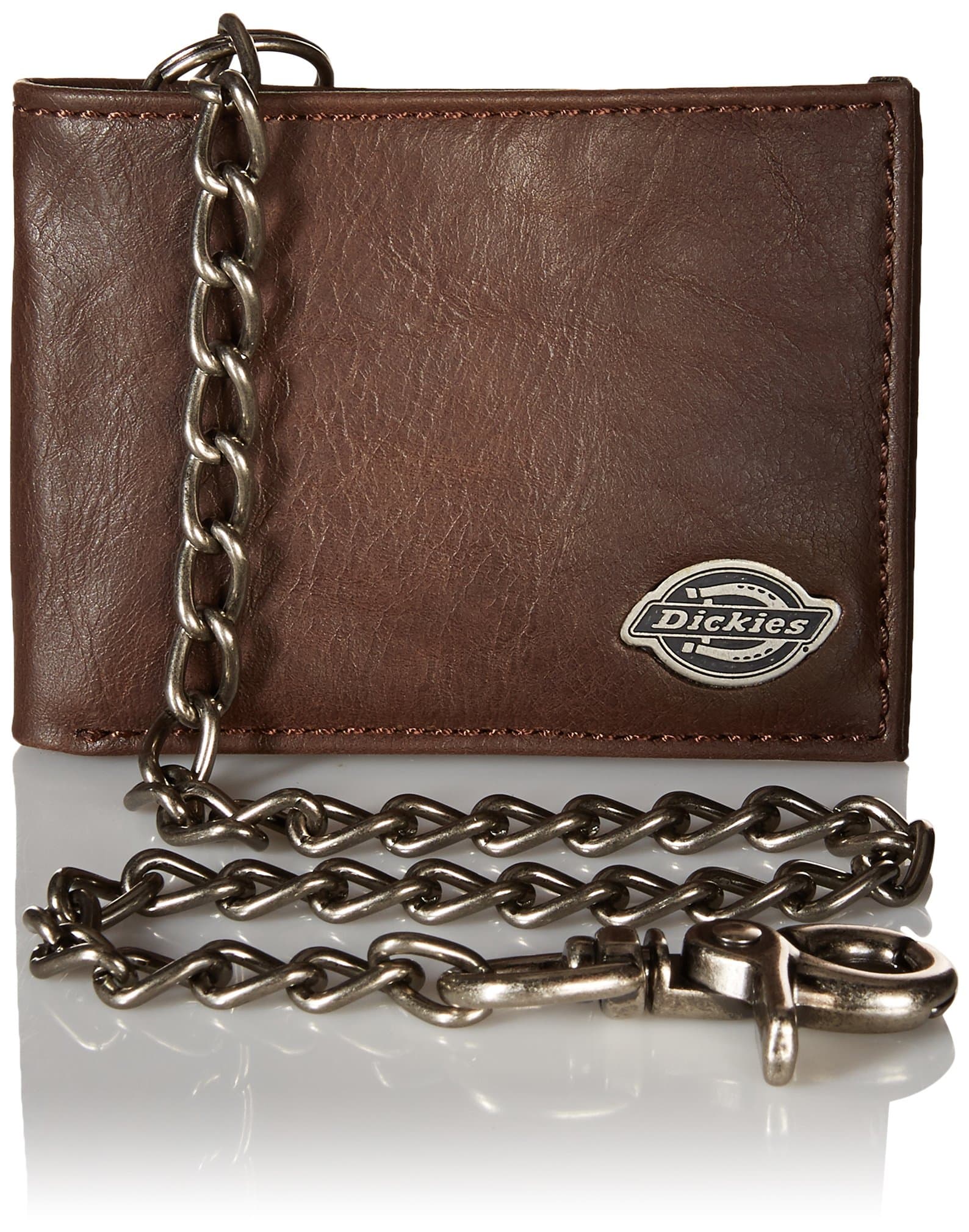 Dickies Men's Slimfold with Chain Wallet