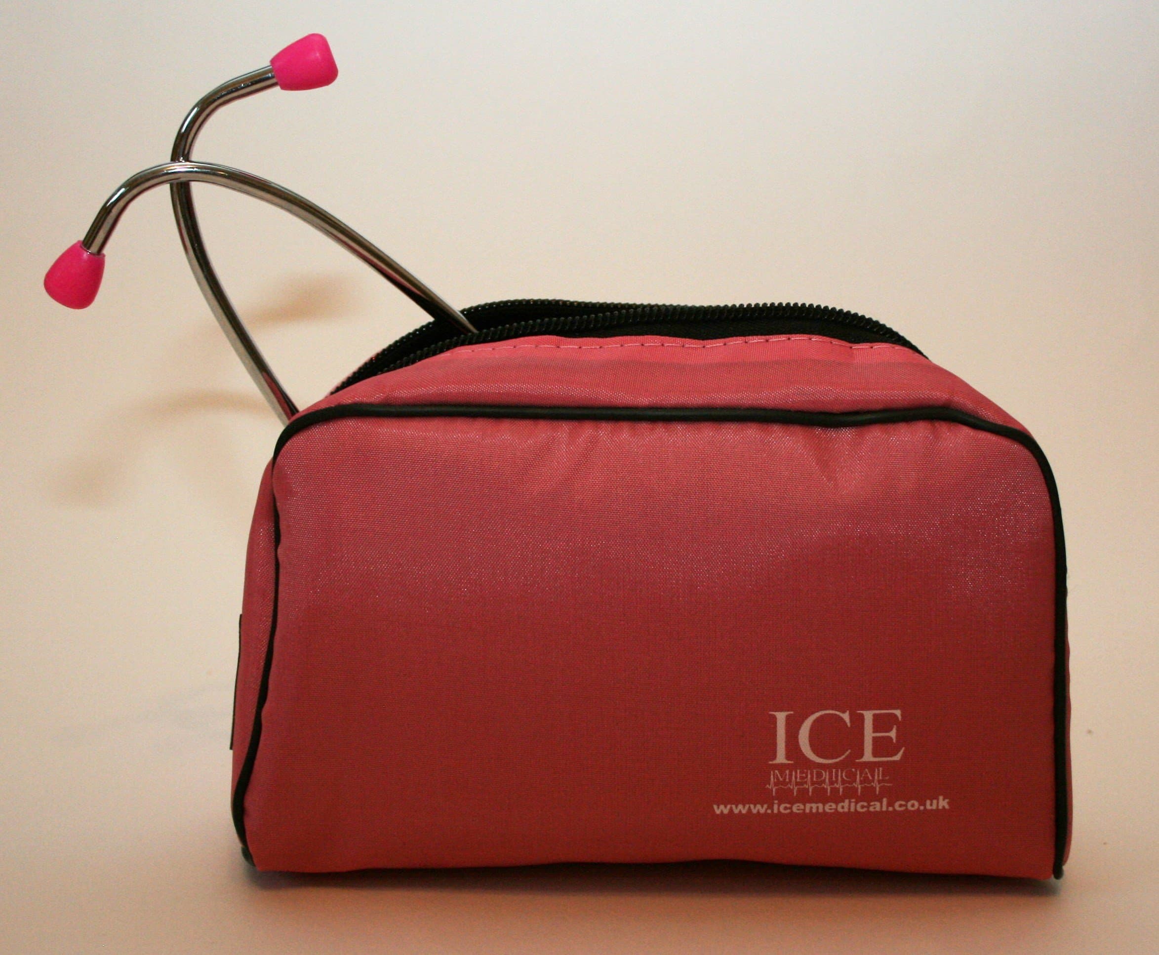 Pink Dual Head Stethoscope in Pink Bag