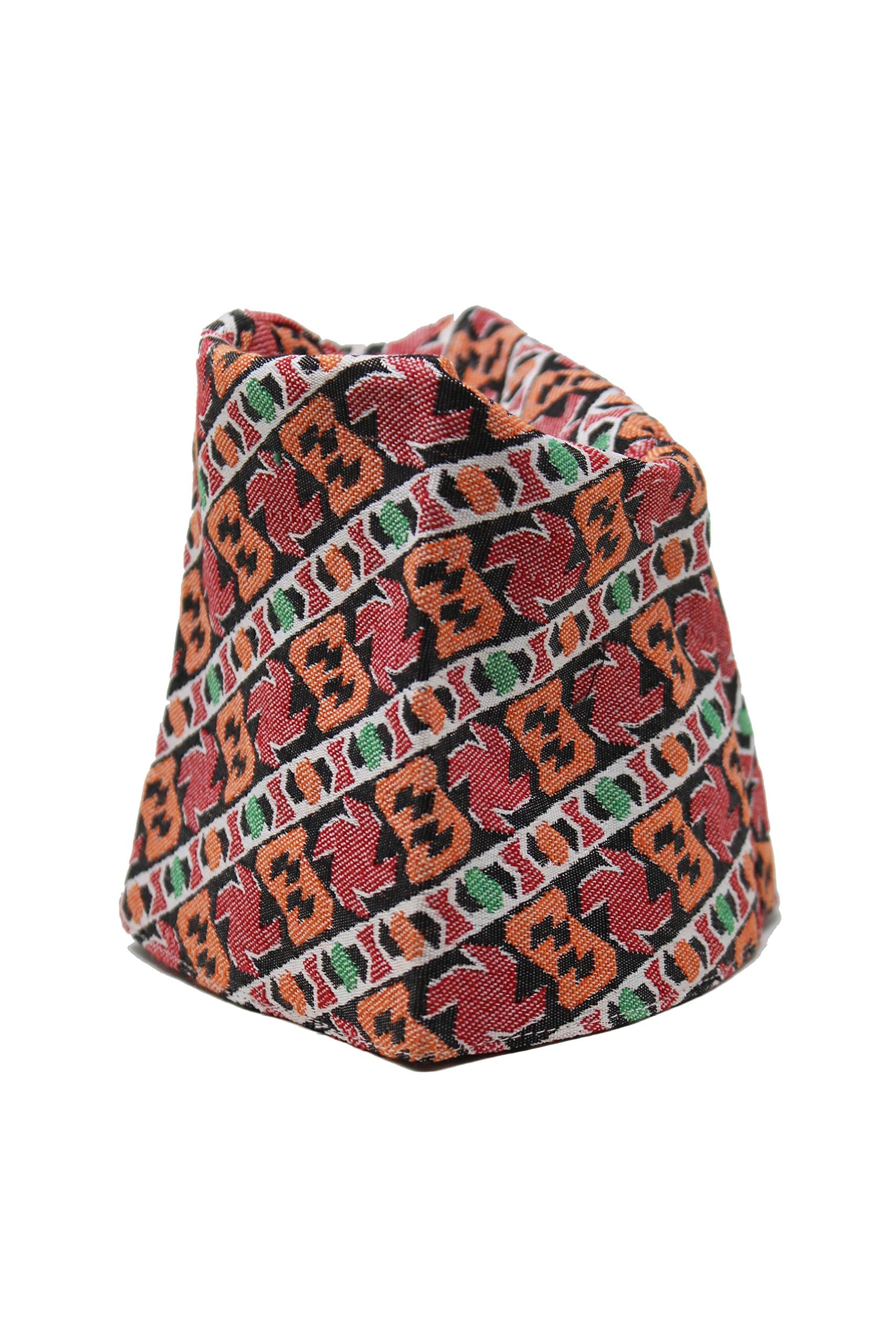 Handwoven Nepali Dhaka Topi/Palpali Dhaka Topi/Nepali Traditional Hat (22.5", Style 1)