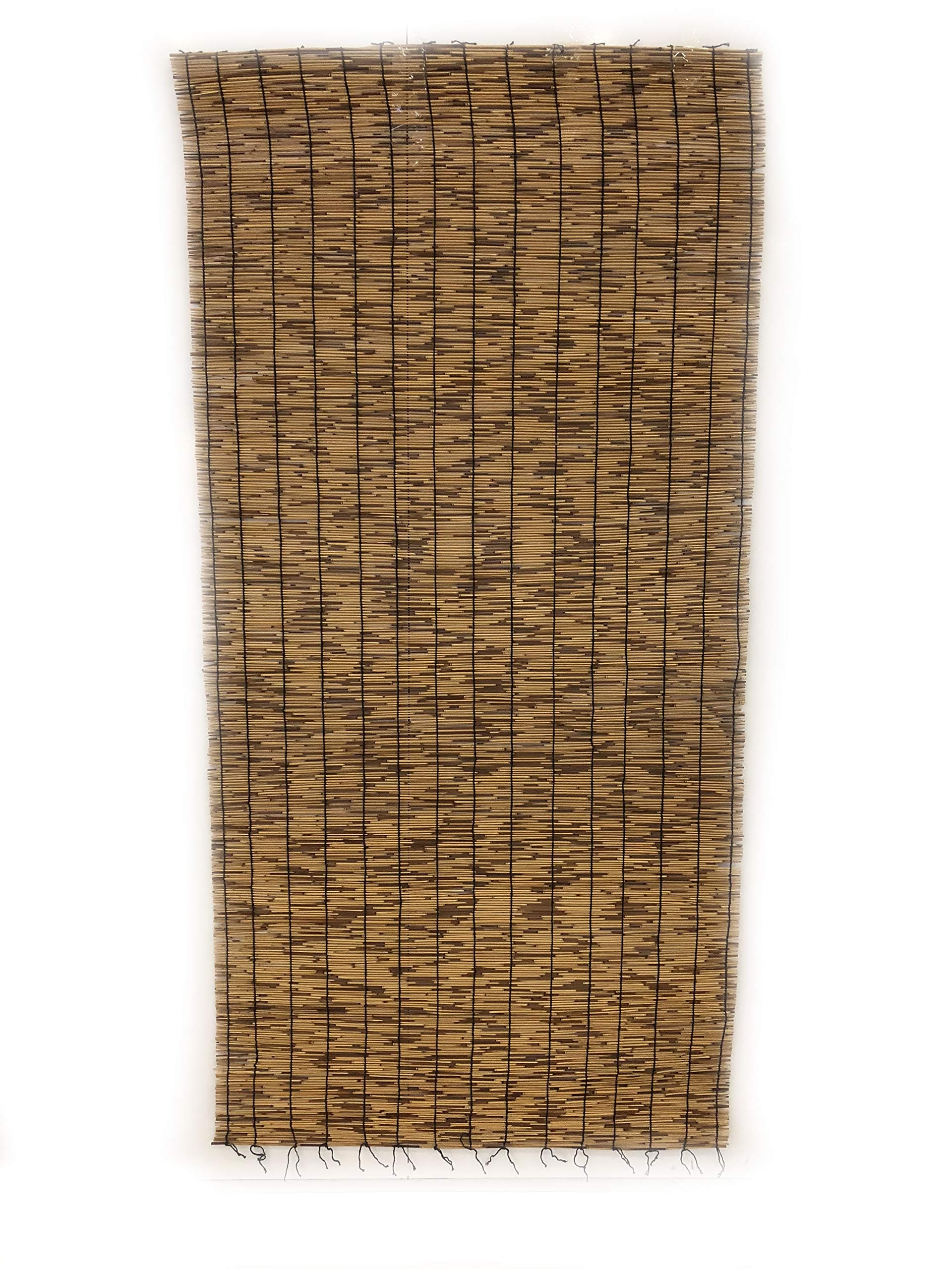 YATAI Natural Wooden Bamboo Roller Blinds Roman Window Shades Roll Bamboo Curtain - 1 x 2 Meters (2)