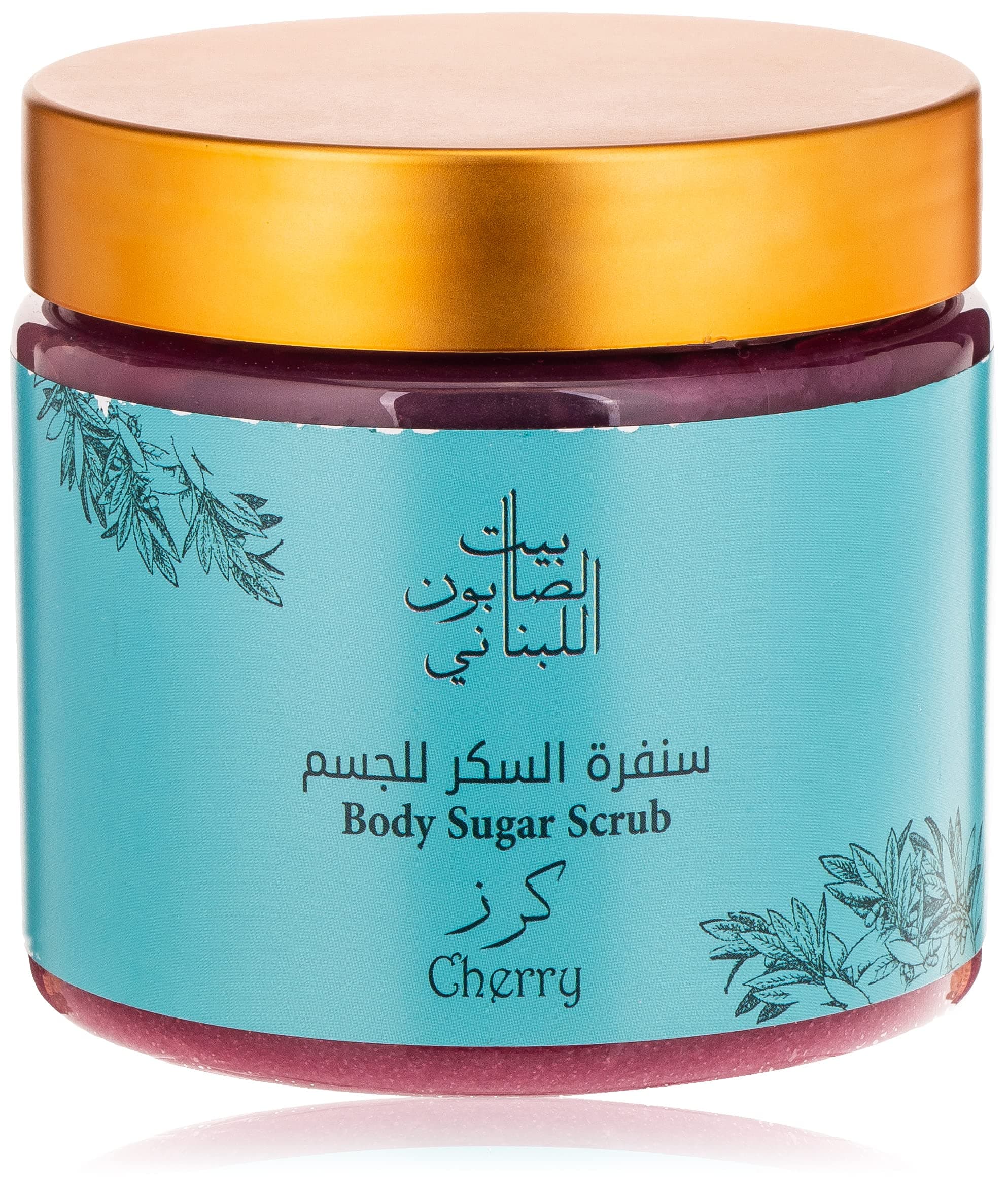 Bayt Al Saboun Body Sugar Scrub Cherry 500 G, Pack Of 1