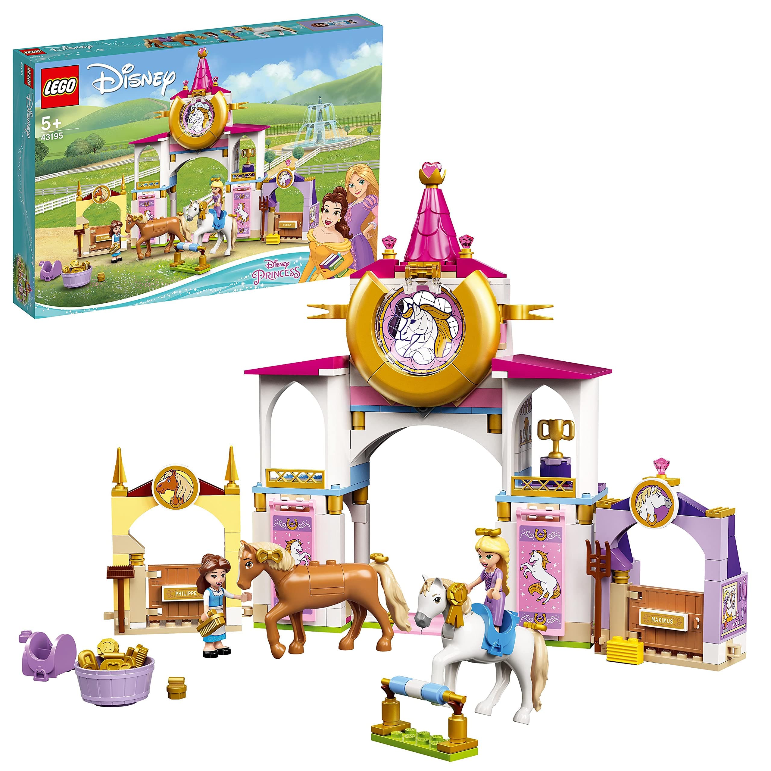 43195 Disney Princess Belle and Rapunzel's Royal Stables