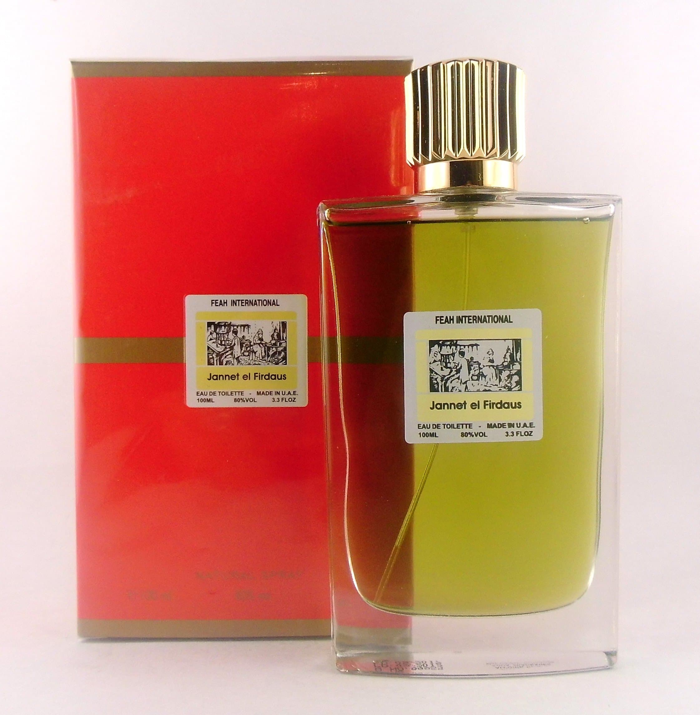 Arabic Perfume JANNET EL FIRDAUS Dubai 100 ml Eau de Toilette for Women